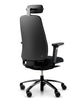 RH Logic 220 office chair finished in black select fabric
