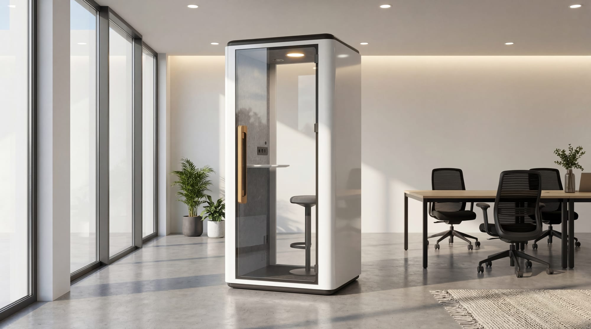 Zeno Phone Pod – Single Person Acoustic Office Booth