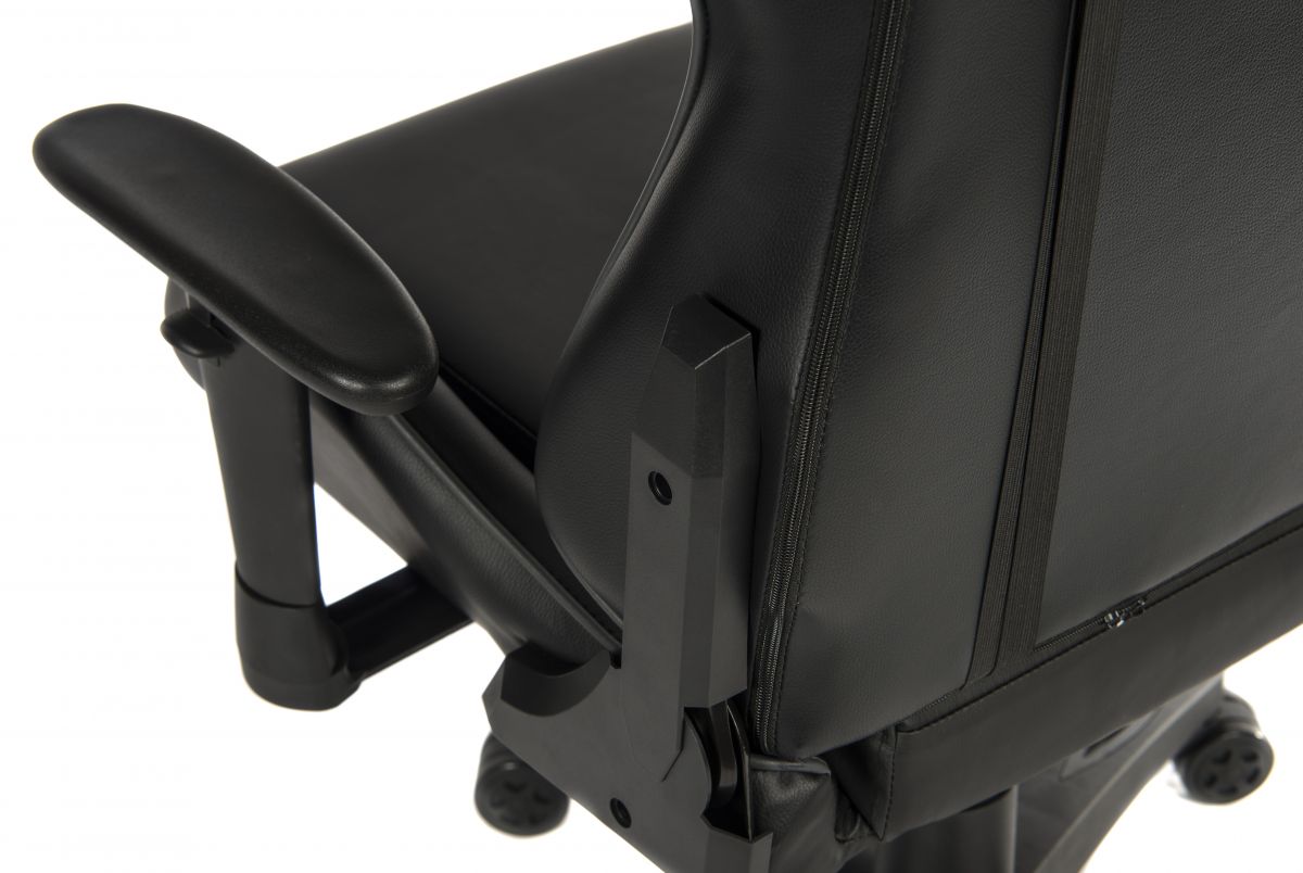 Black PU/PVC Gaming Chair | Teknik Office UK