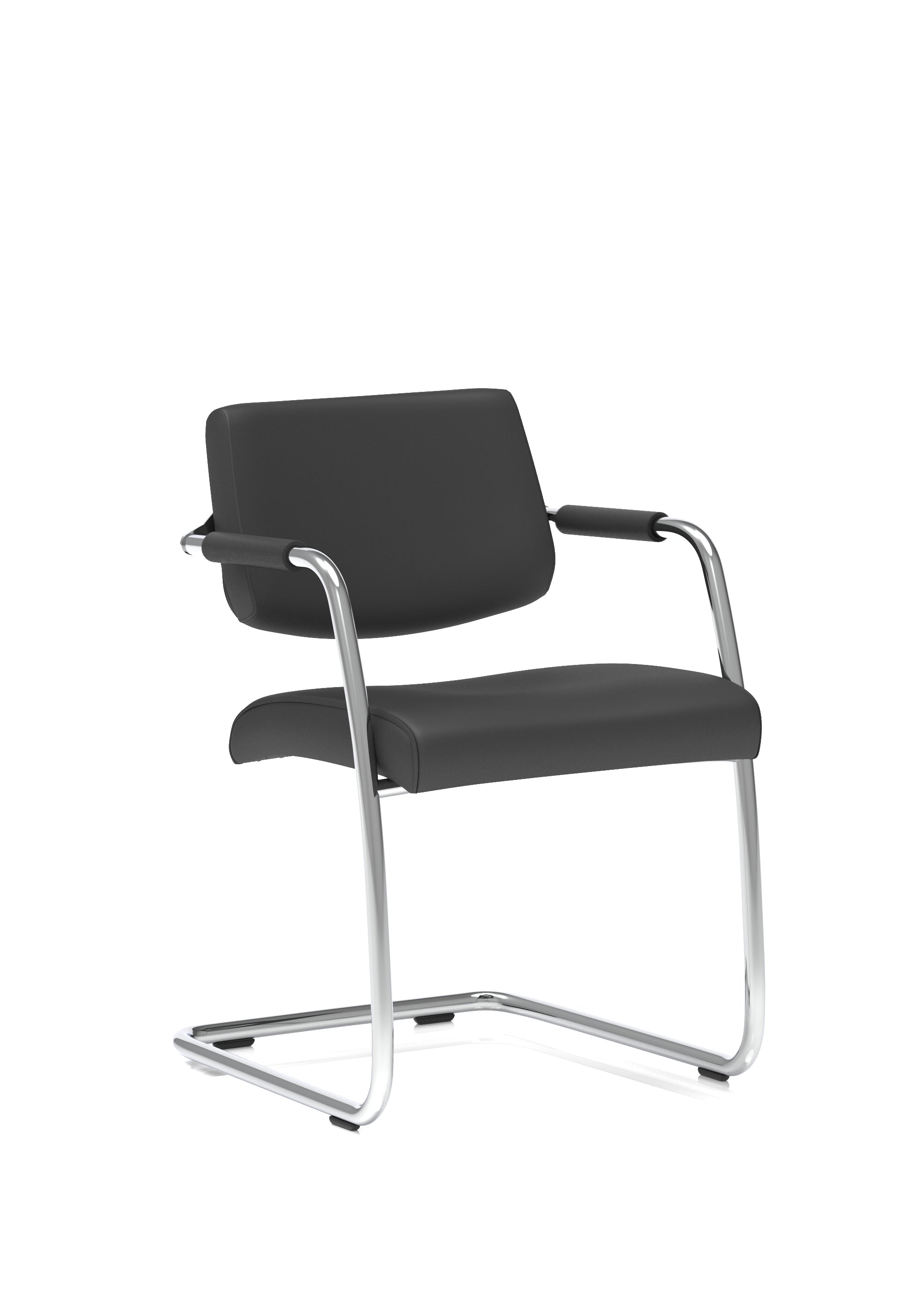 Havanna Medium Back Cantilever Visitor Chair with Arms