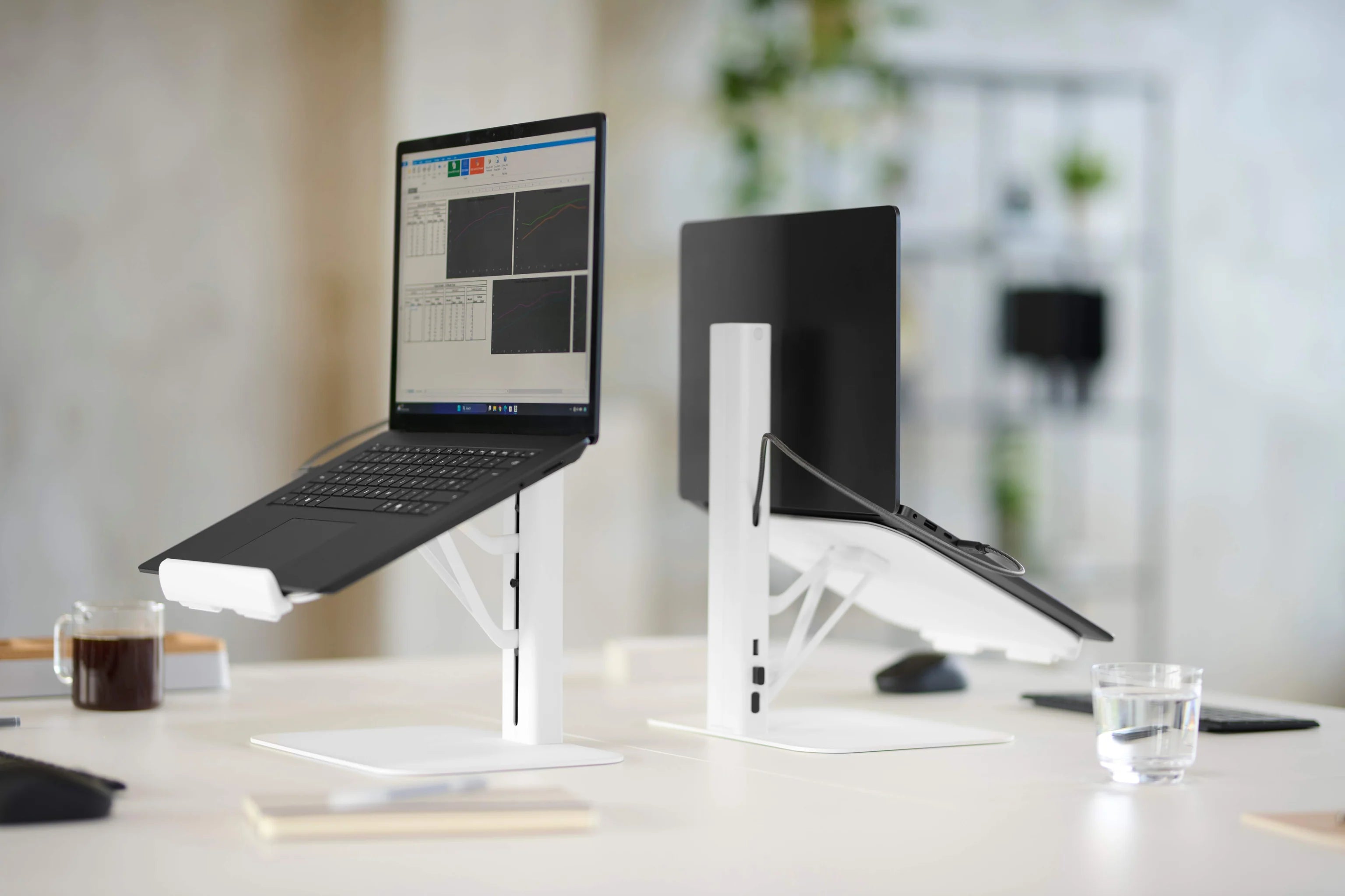 Lana Laptop Stand by CBS | Ergonomic Laptop Riser for Hybrid Workspaces