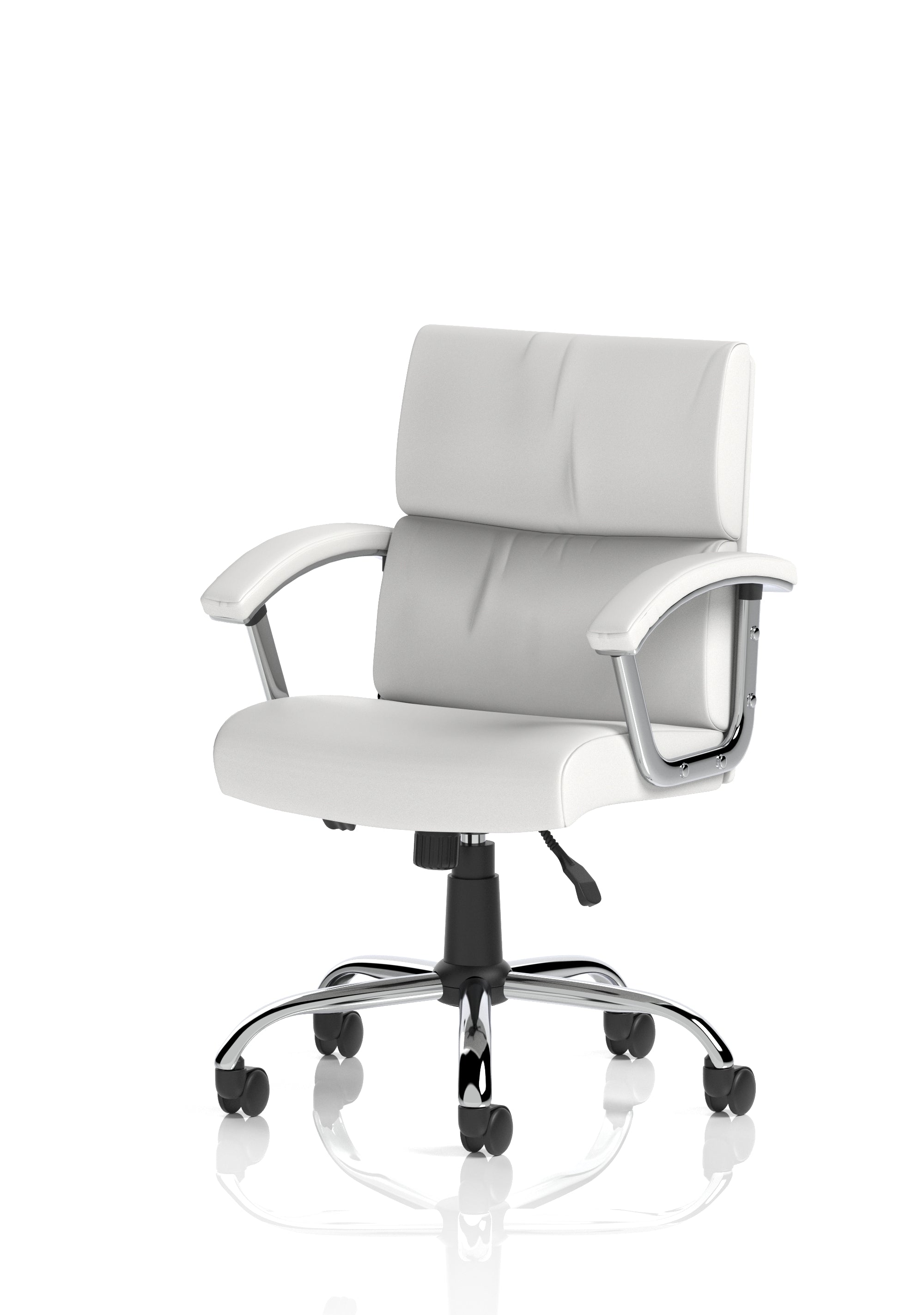 Desire Medium Back Leather Executive Office Chair with Arms