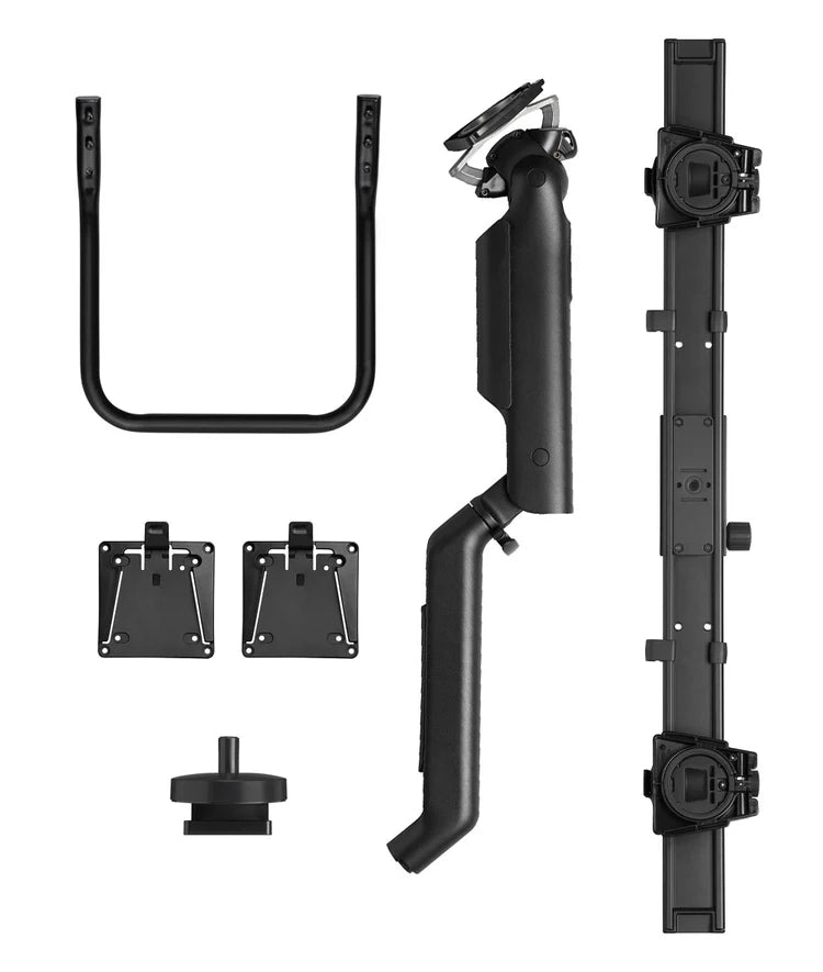 Flo X Dual Monitor Arm From Colebrook Bosson Saunder Finished In Black 