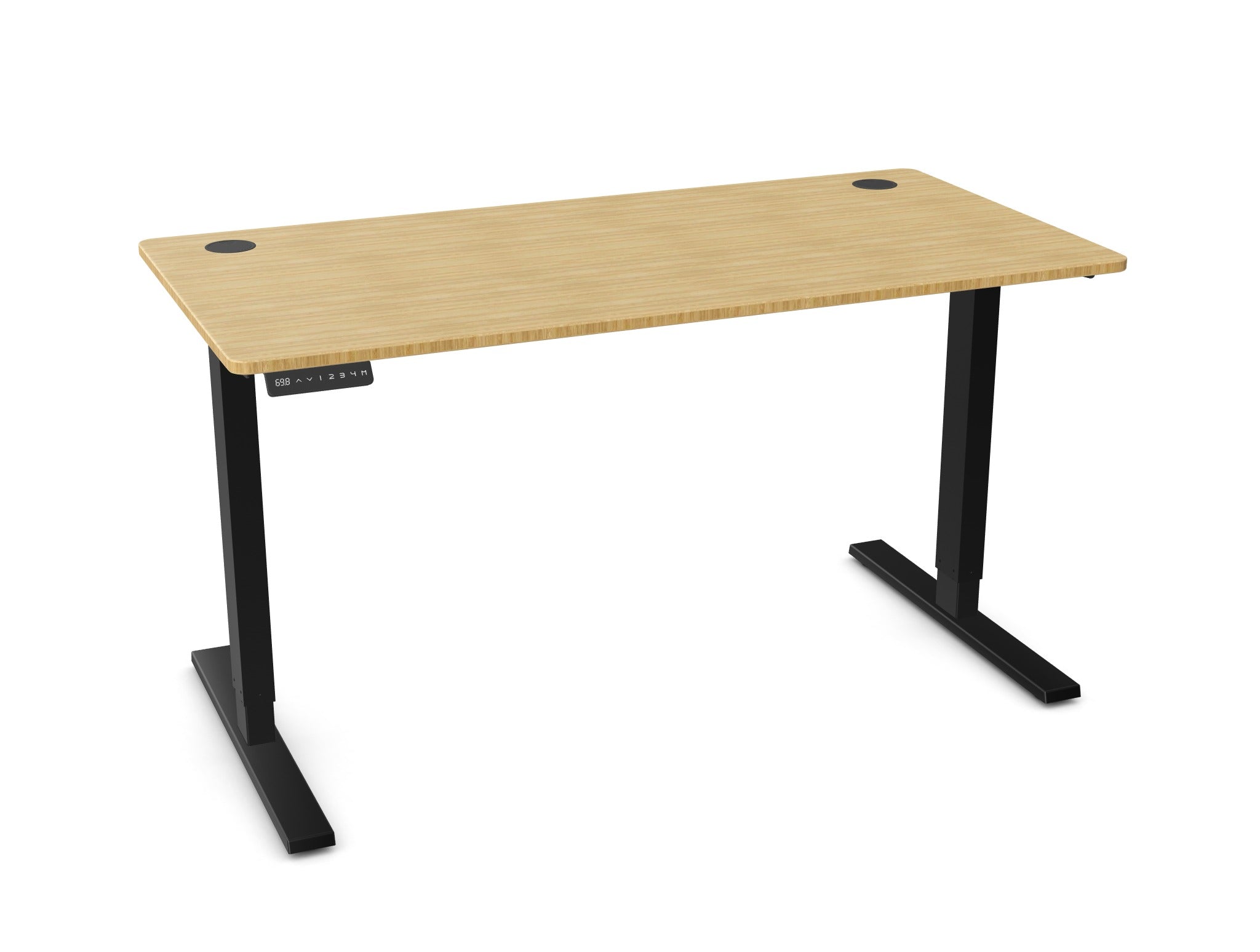 ZOOM Sit Stand Desk in Bamboo – by Edit Office