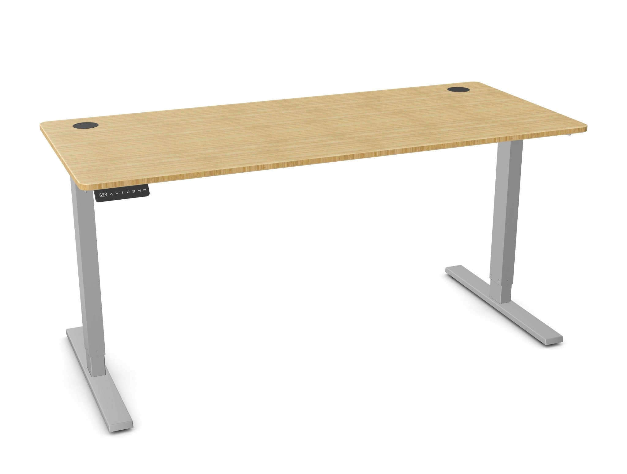 ZOOM Sit Stand Desk in Bamboo – by Edit Office