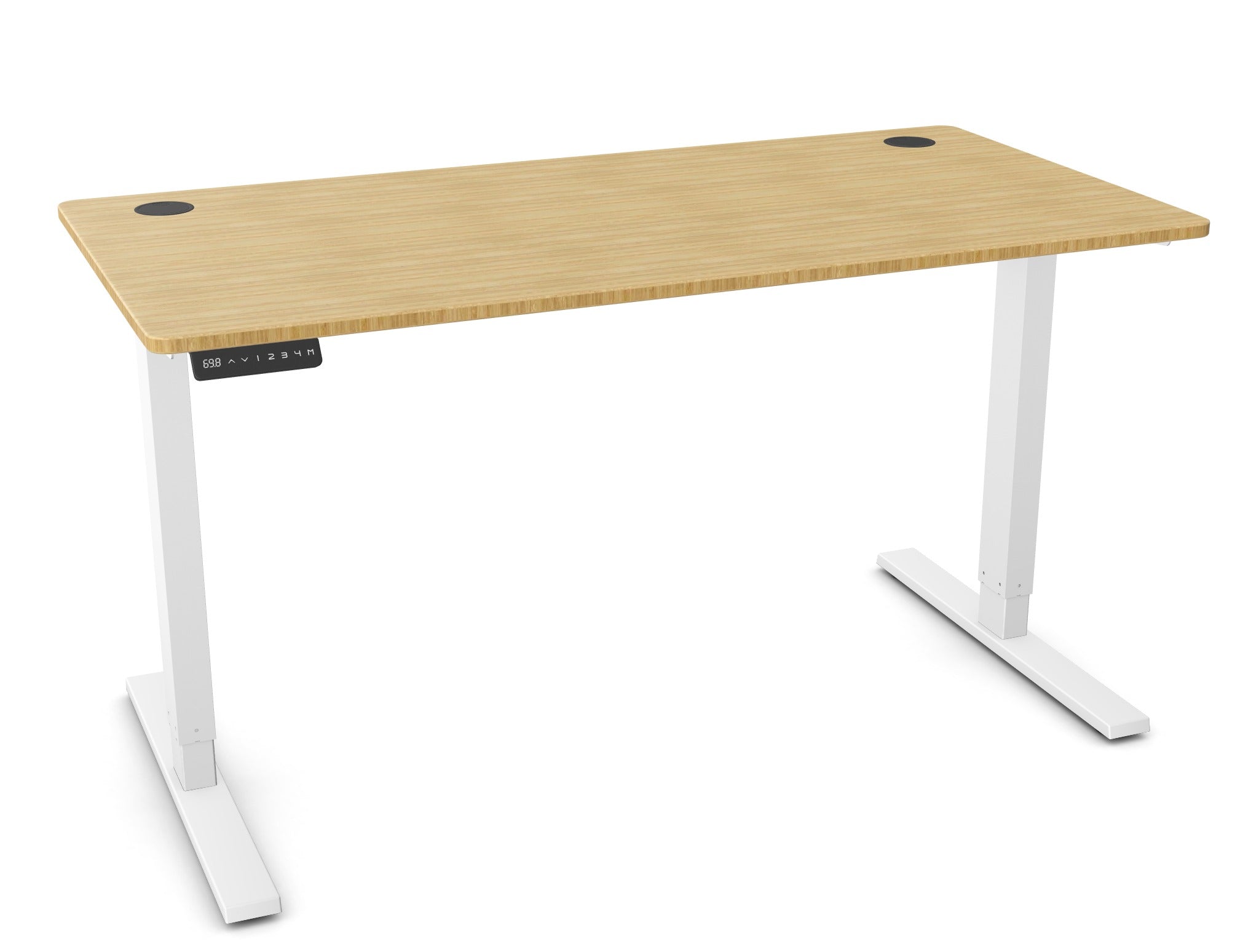 ZOOM Sit Stand Desk in Bamboo – by Edit Office