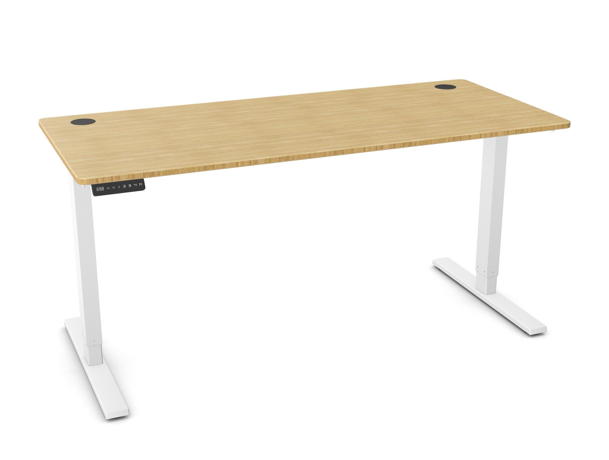 ZOOM Sit Stand Desk in Bamboo – by Edit Office