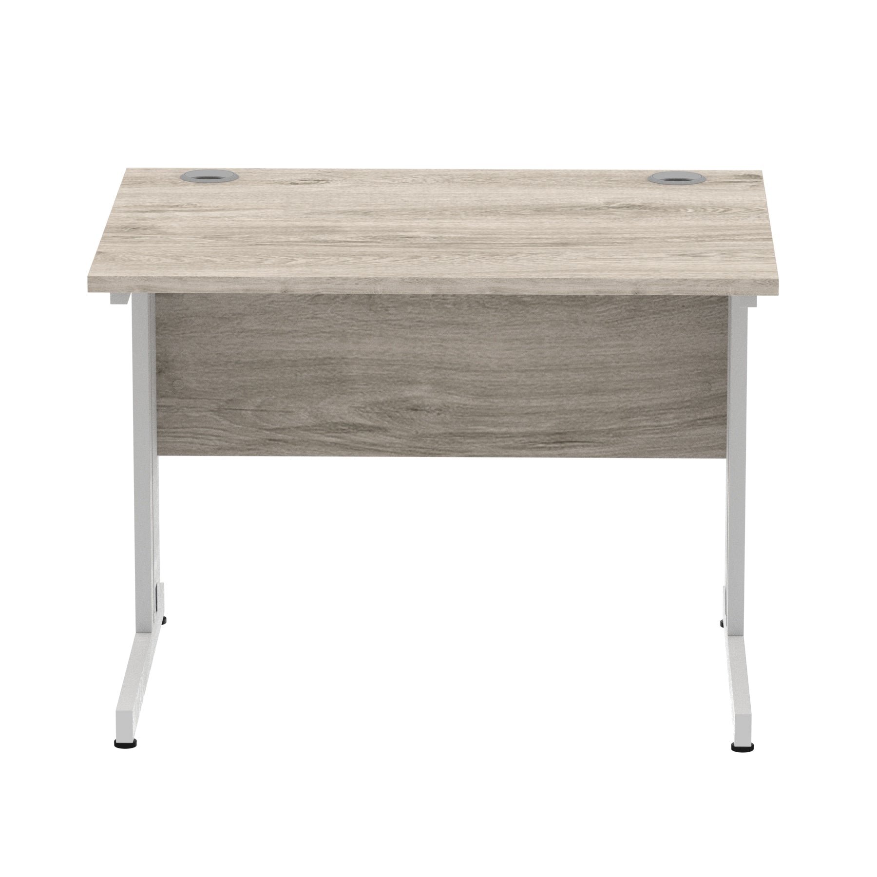 Impulse 1000mm Straight Desk Cable Managed Leg