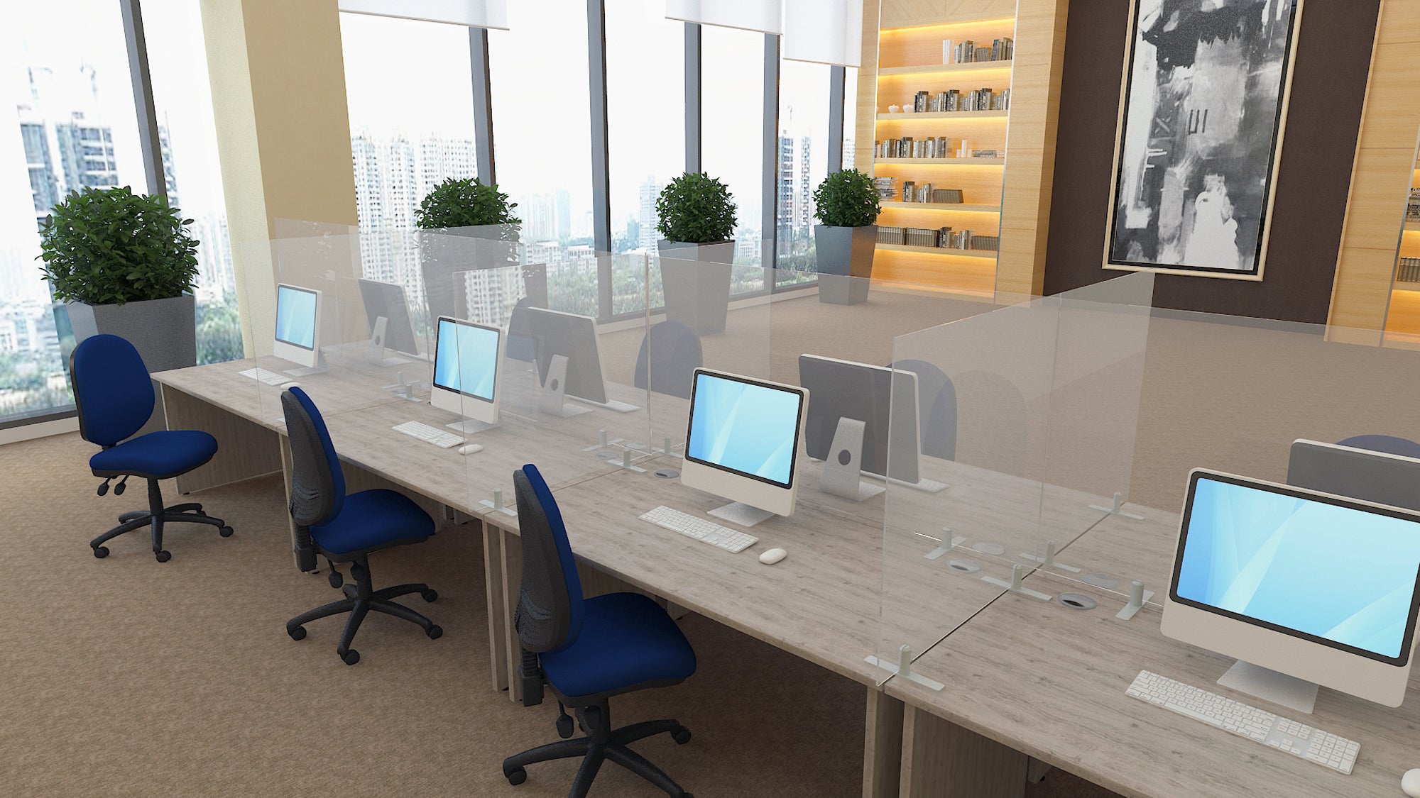 Protect Plus Acrylic Desktop Screen