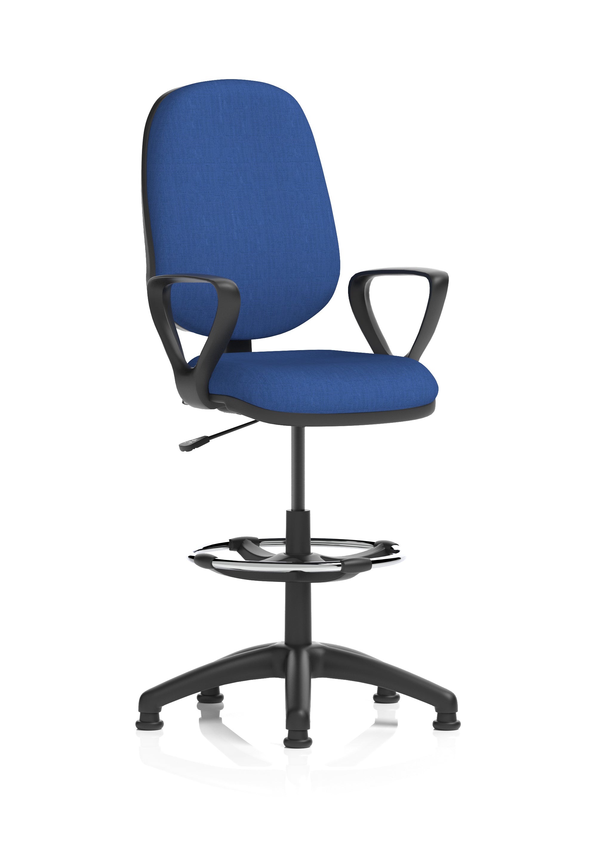 Eclipse Plus I Medium Back Task Operator Office Chair with Hi Rise Draughtsman Kit
