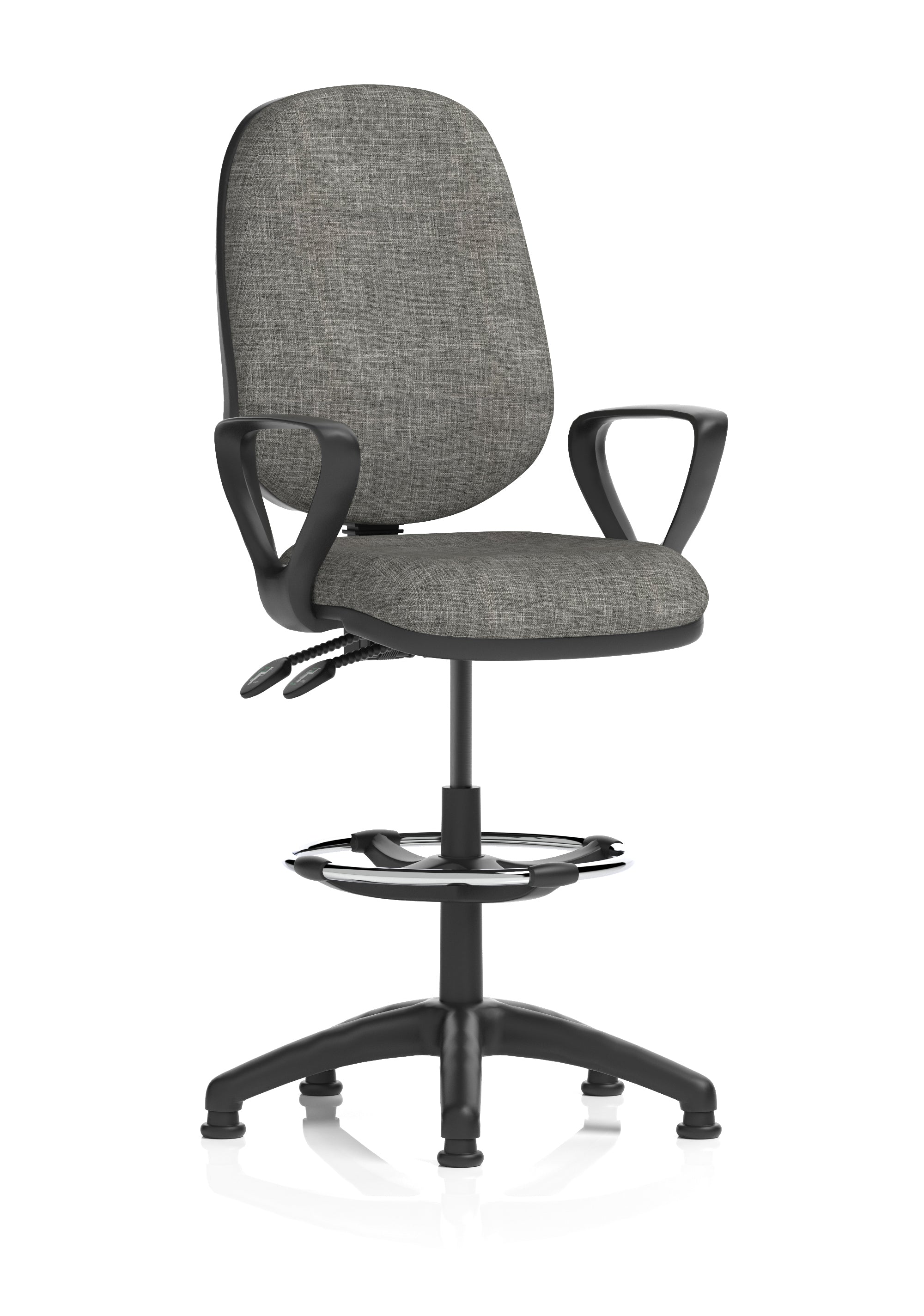 Eclipse Plus II Task Operator Office Chair with Hi Rise Draughtsman Kit