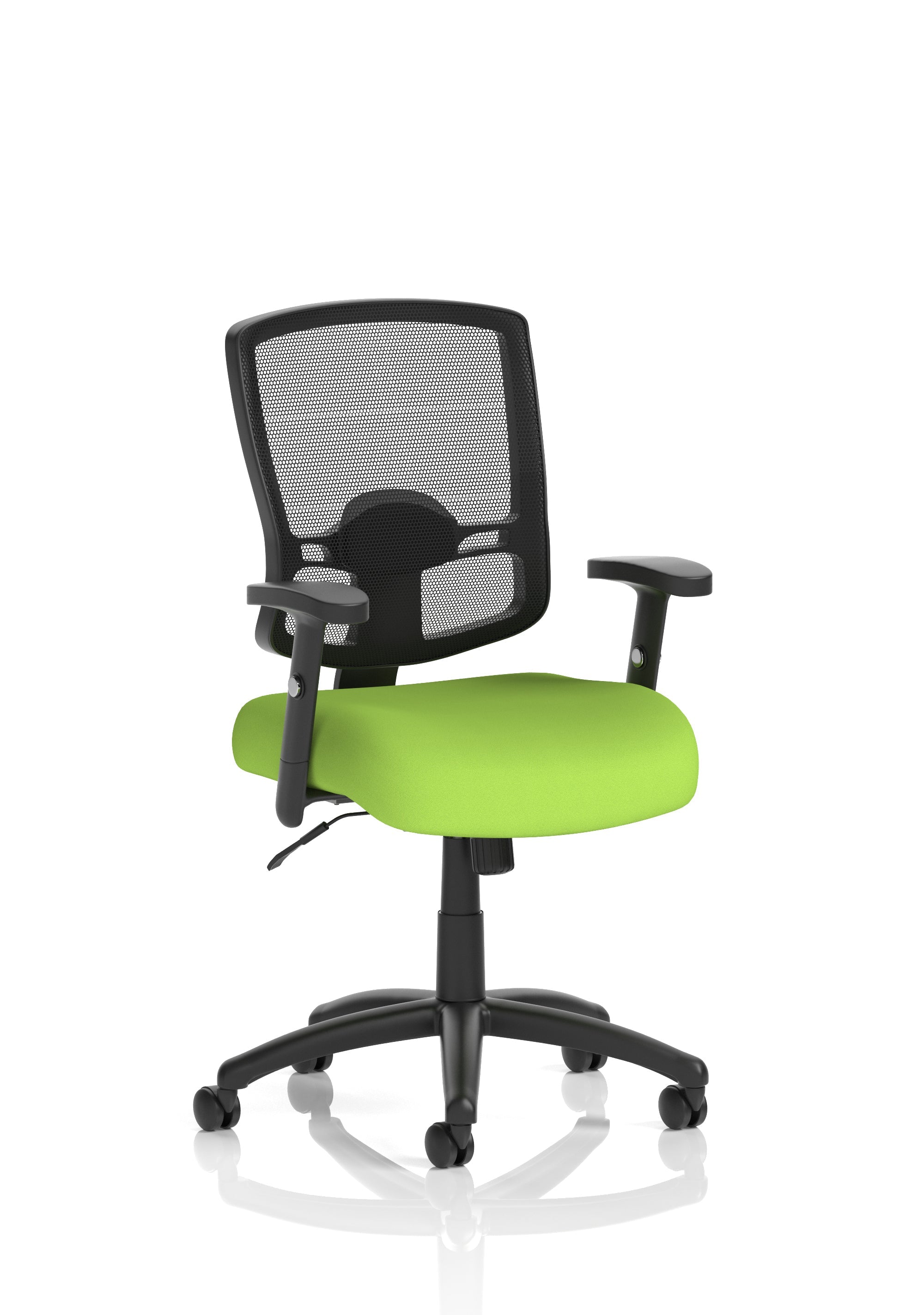 Portland Medium Mesh Back Task Operator Office Chair with Arms