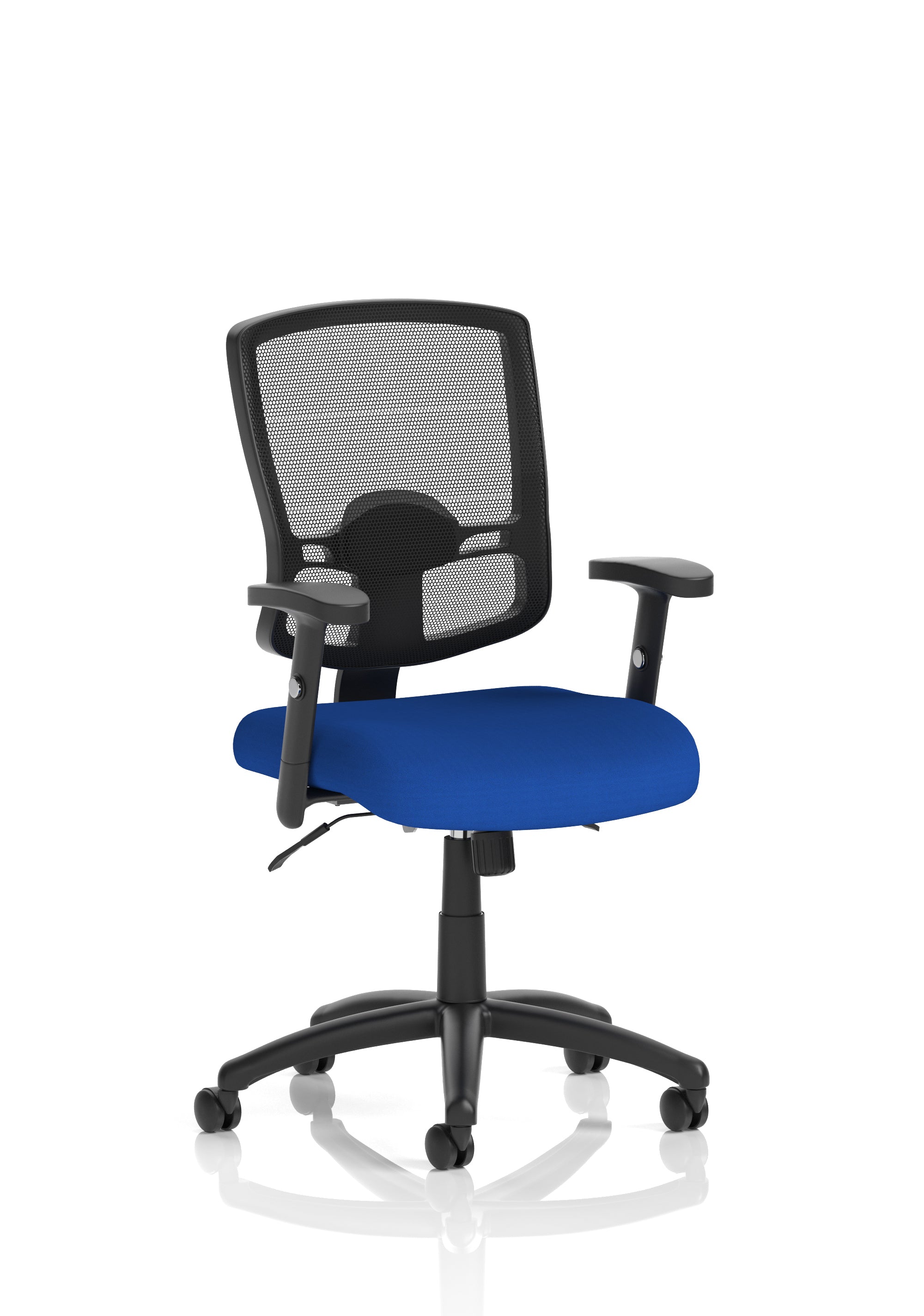 Portland II Medium Mesh Back Task Operator Office Chair with Arms