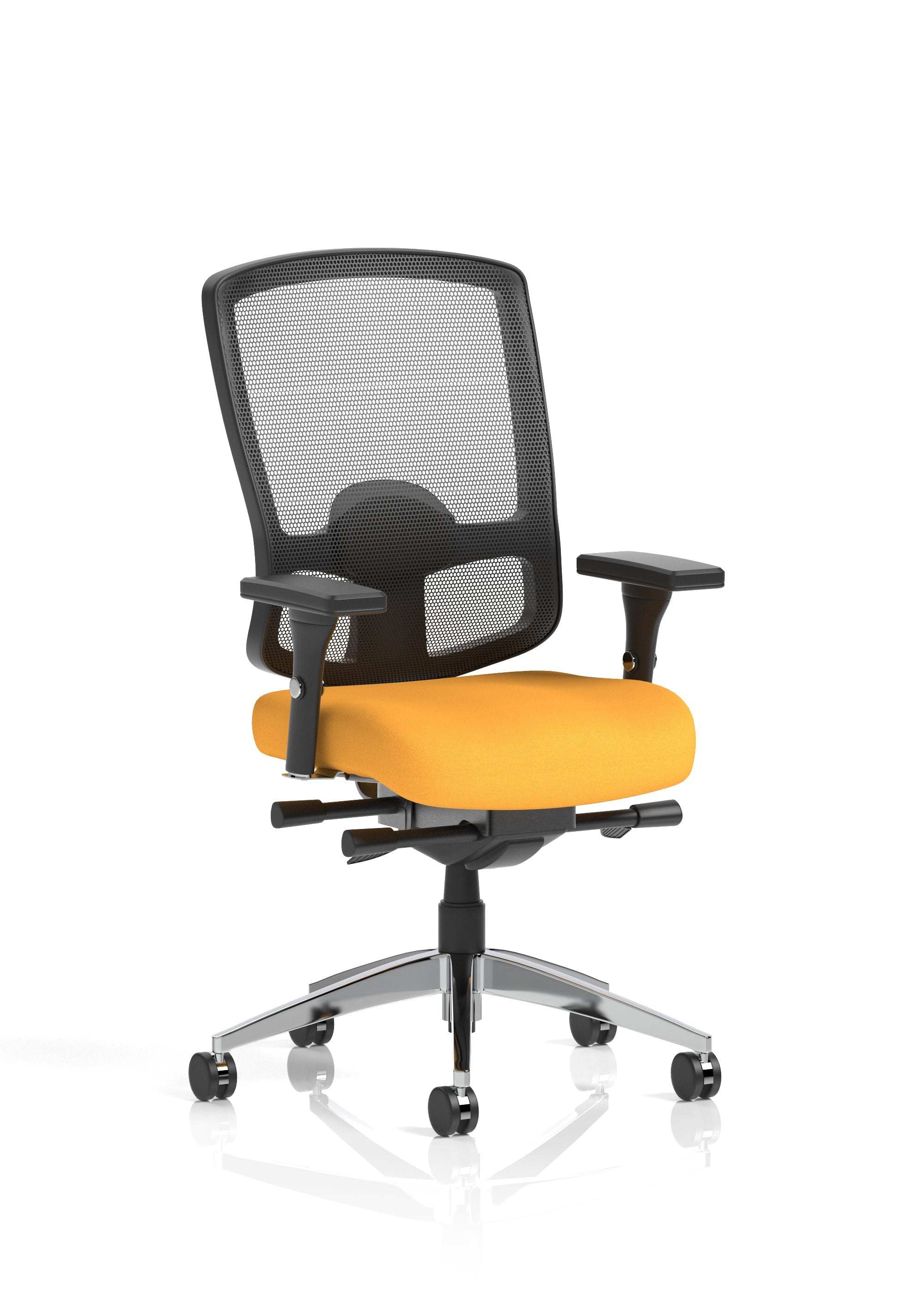 Regent High Mesh Back Ergonomic Task Operator Office Chair with Arms
