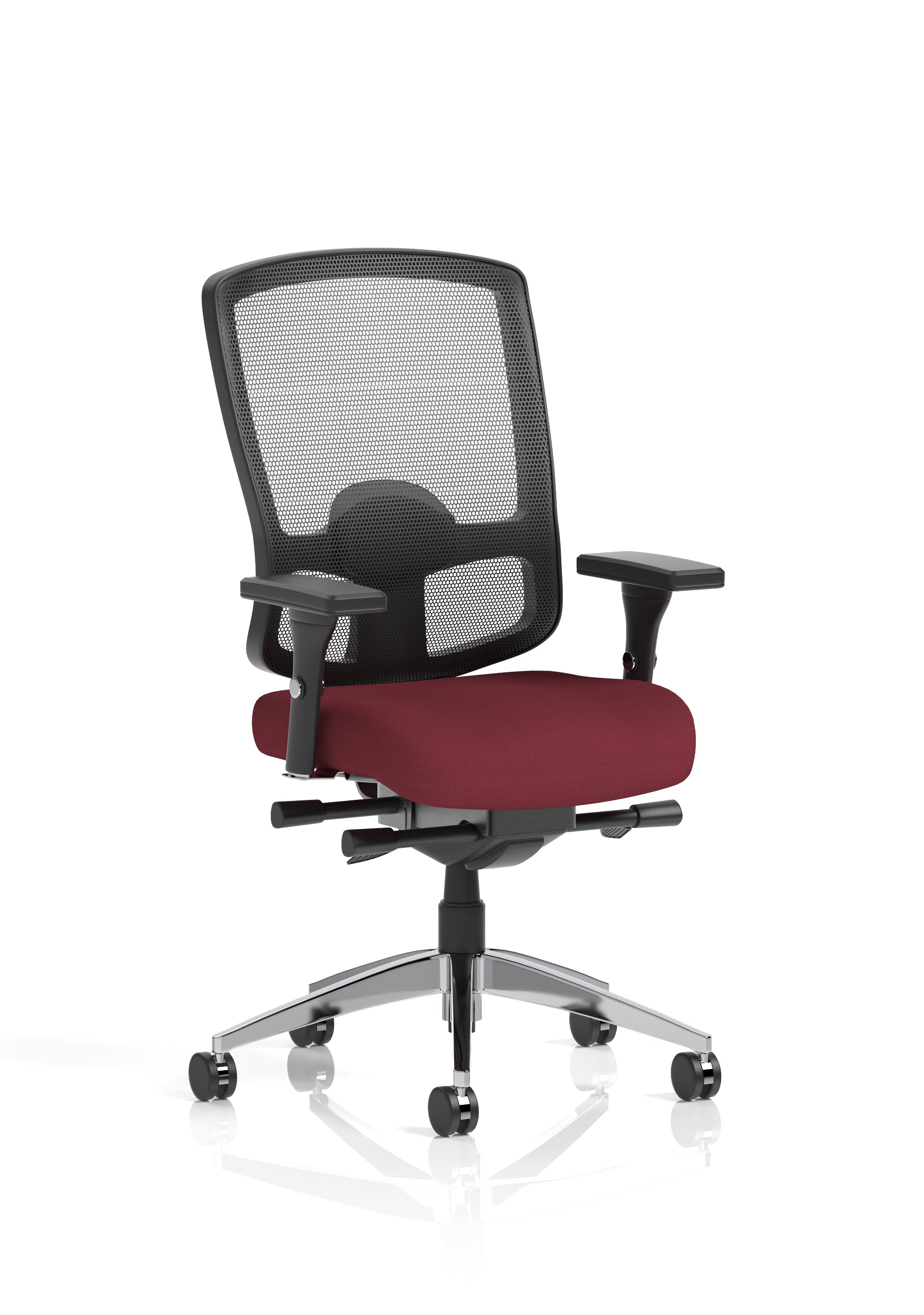 Regent High Mesh Back Ergonomic Task Operator Office Chair with Arms