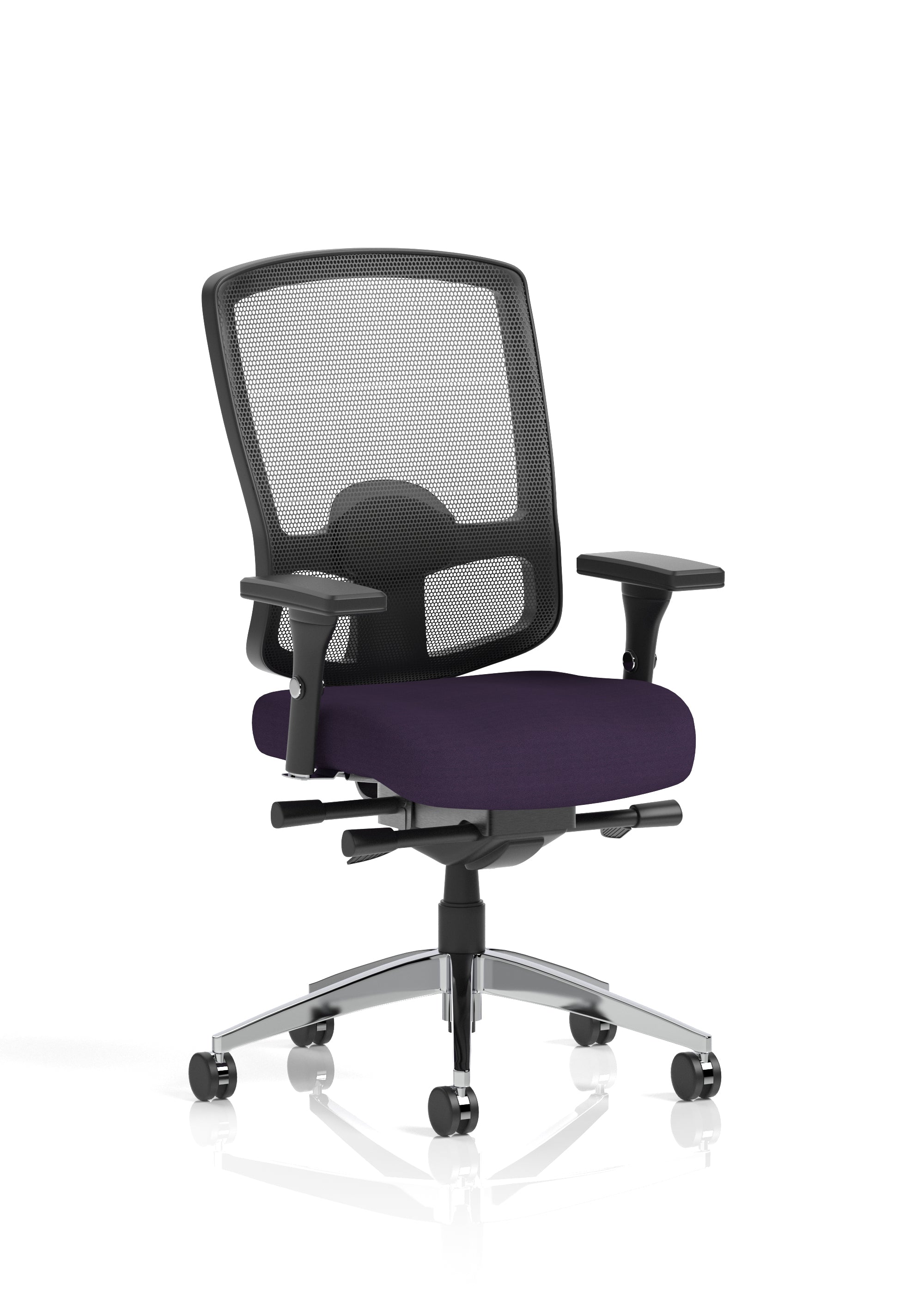 Regent High Mesh Back Ergonomic Task Operator Office Chair with Arms