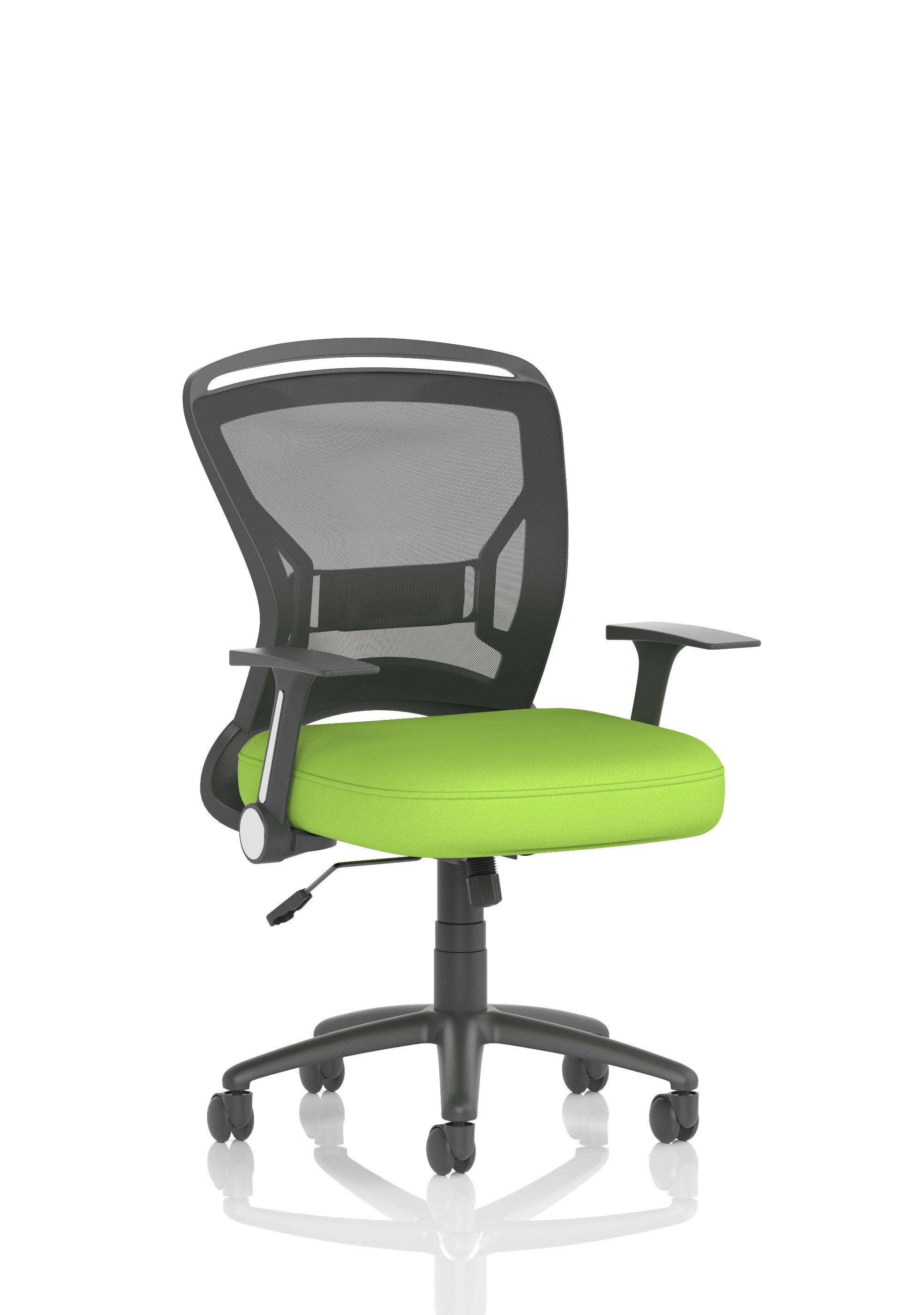 Zeus Medium Mesh Back Task Operator Office Chair with Arms