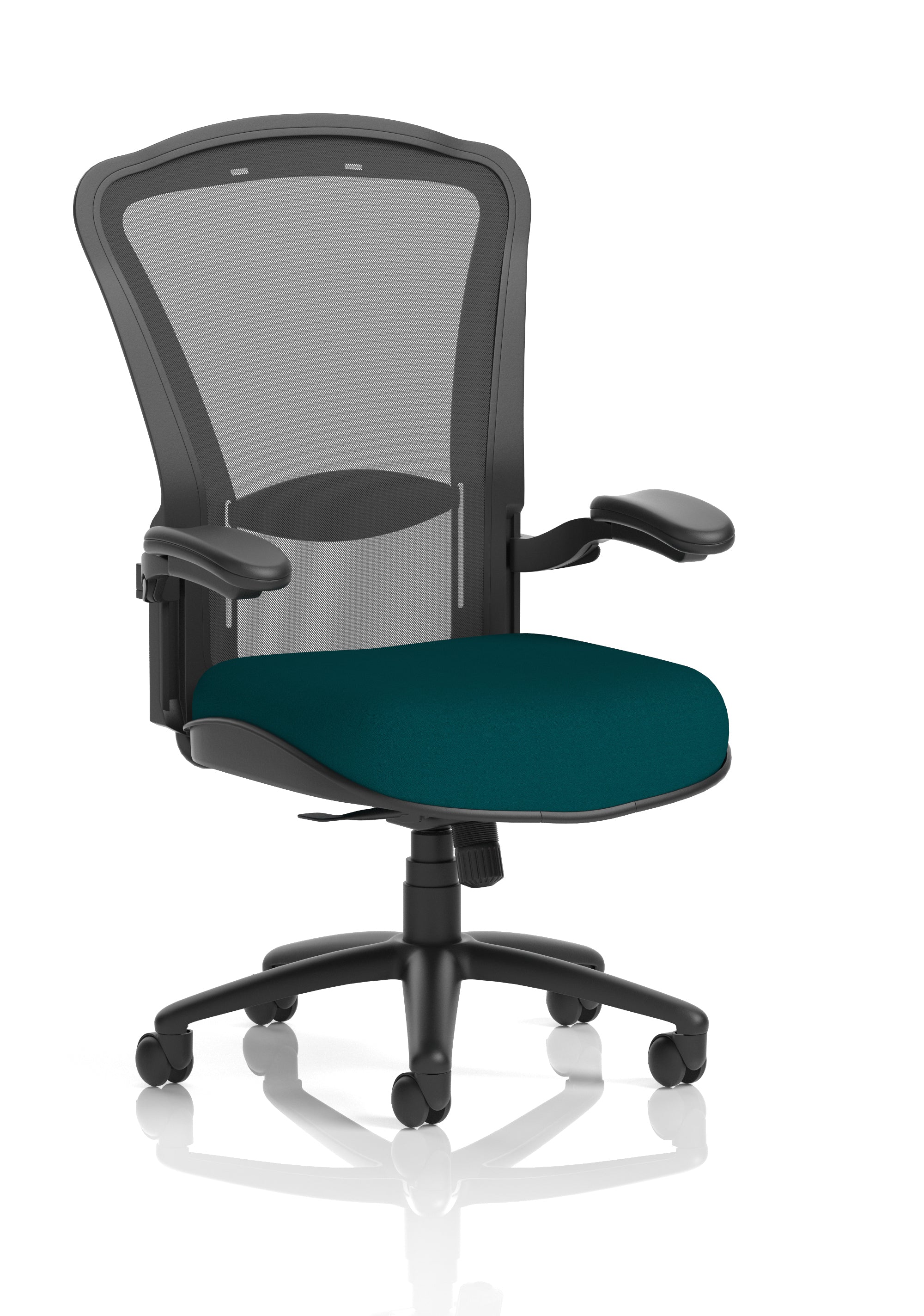 Houston High Mesh Back Heavy Duty Task Operator Office Chair with Arms