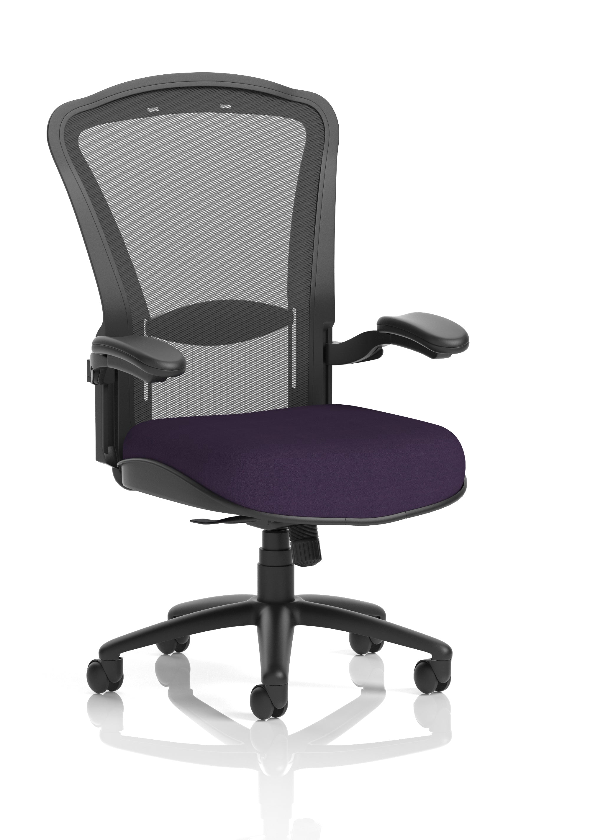 Houston High Mesh Back Heavy Duty Task Operator Office Chair with Arms