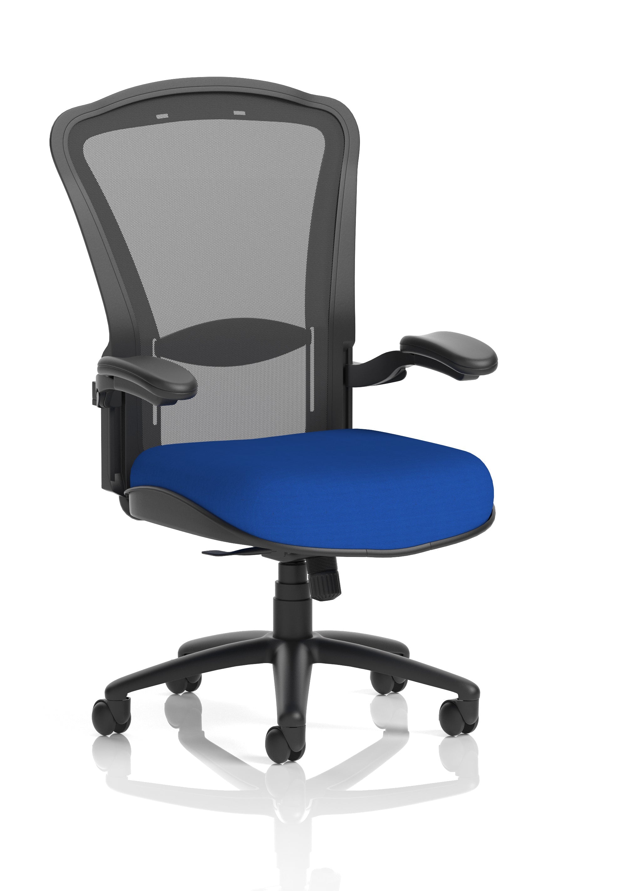 Houston High Mesh Back Heavy Duty Task Operator Office Chair with Arms