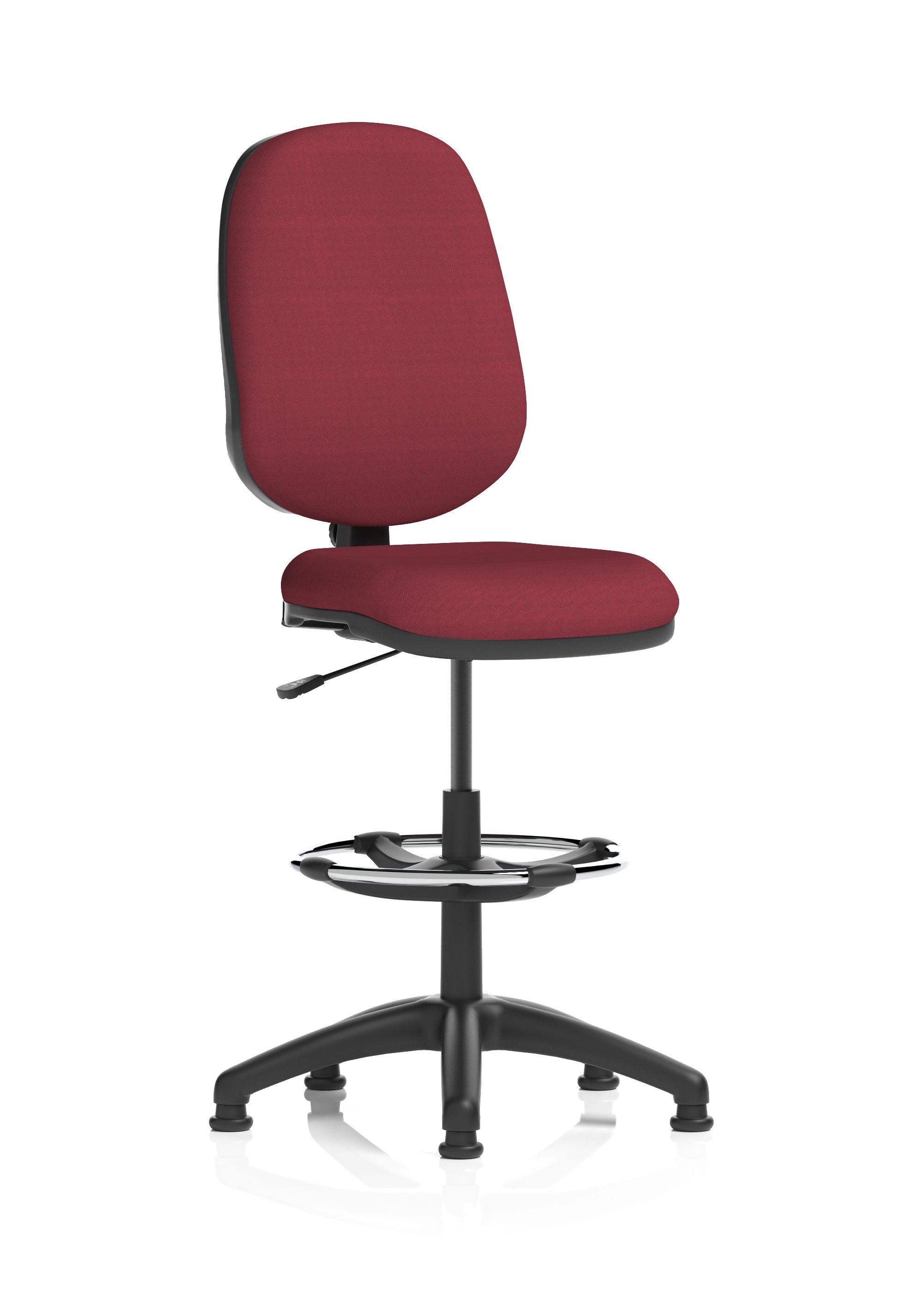 Eclipse Plus I Medium Back Task Operator Office Chair with Hi Rise Draughtsman Kit