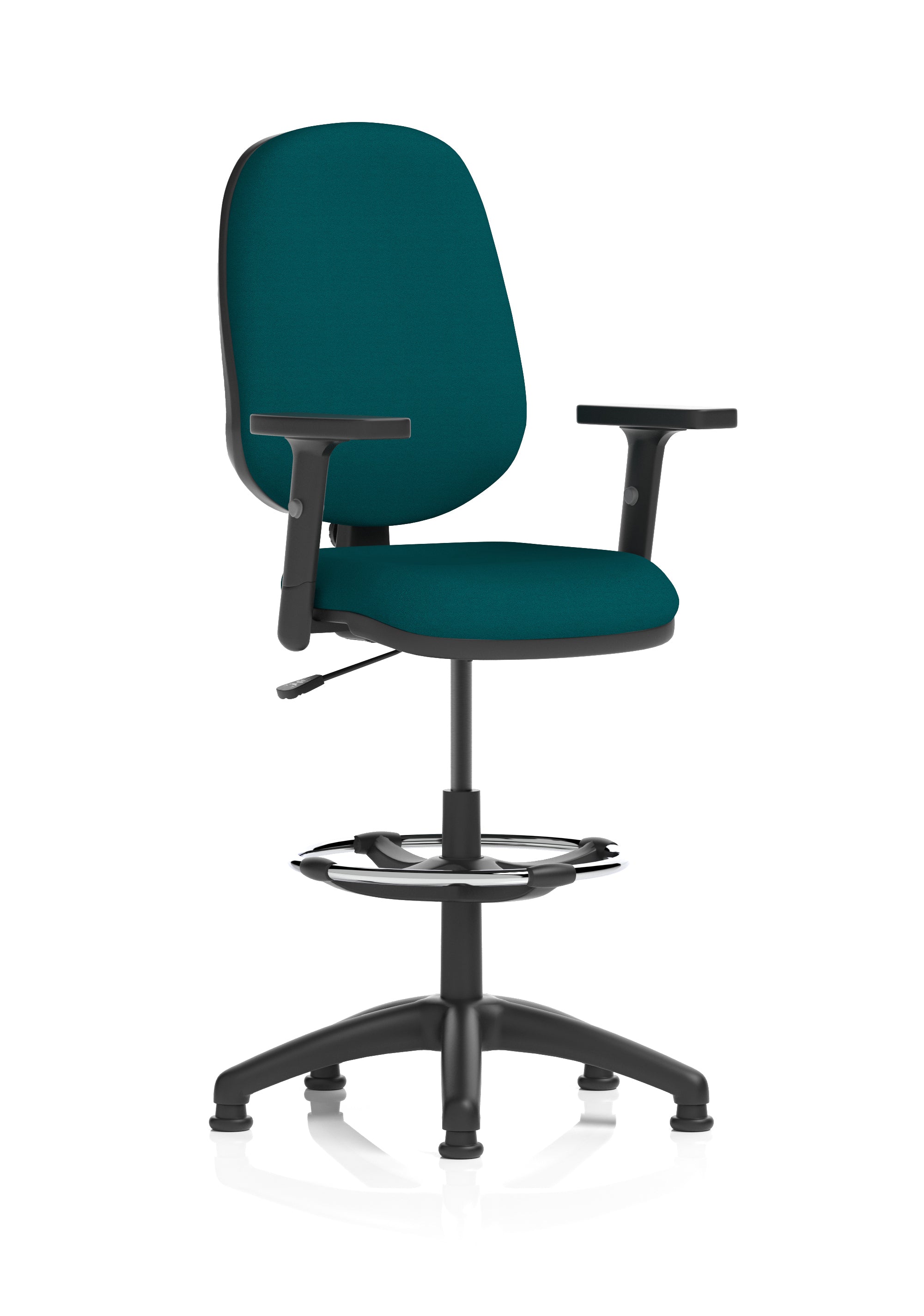 Eclipse Plus I Medium Back Task Operator Office Chair with Hi Rise Draughtsman Kit