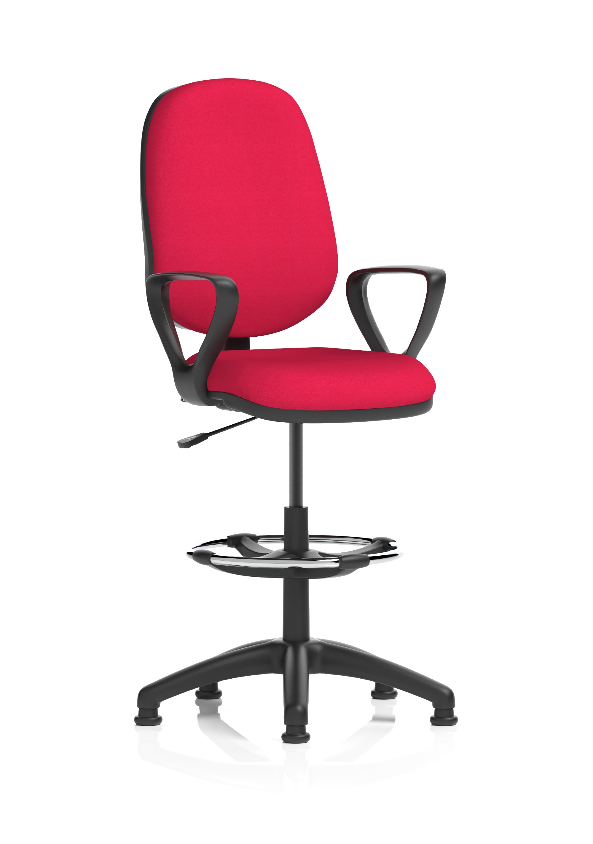 Eclipse Plus I Medium Back Task Operator Office Chair with Hi Rise Draughtsman Kit