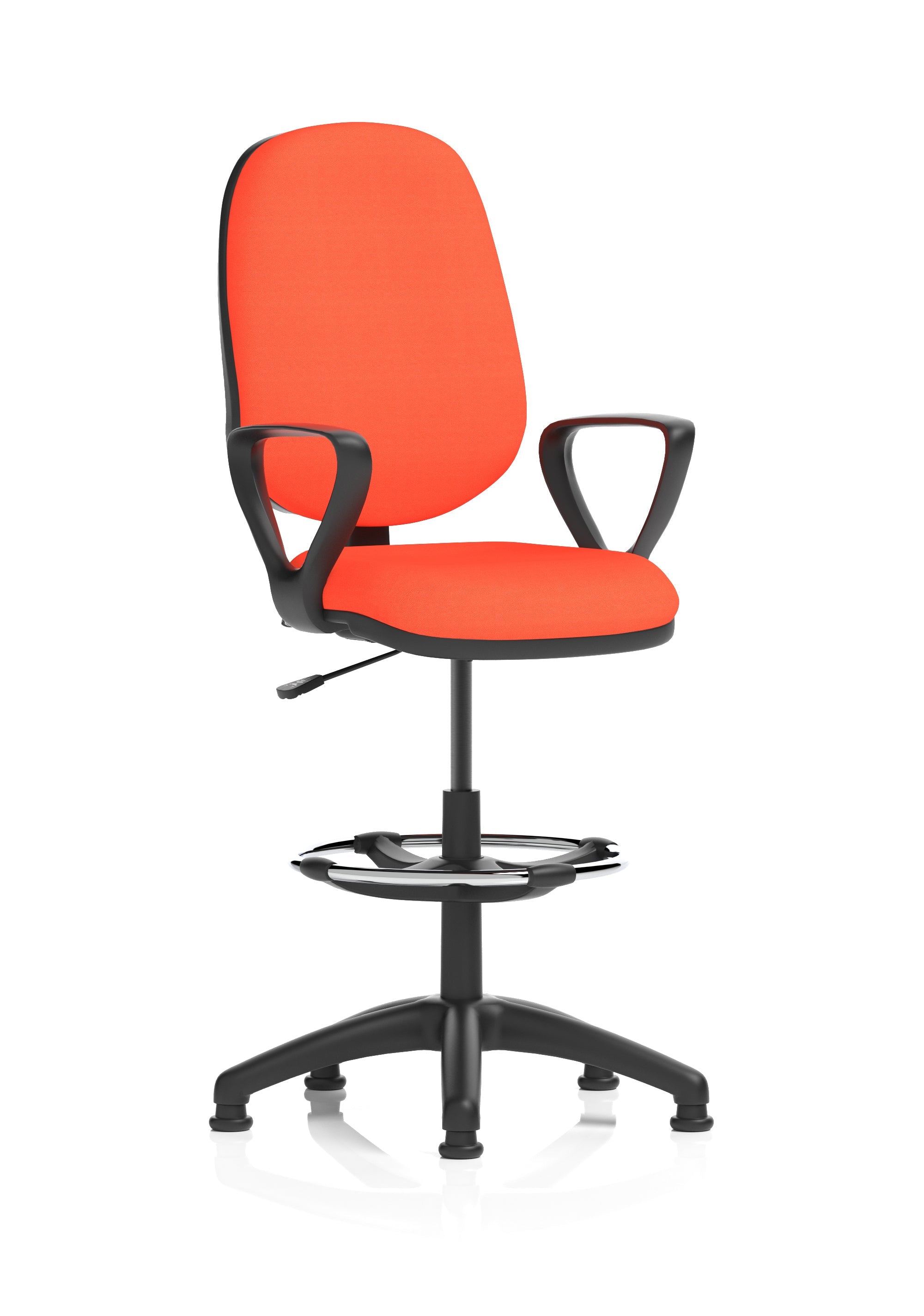 Eclipse Plus I Medium Back Task Operator Office Chair with Hi Rise Draughtsman Kit