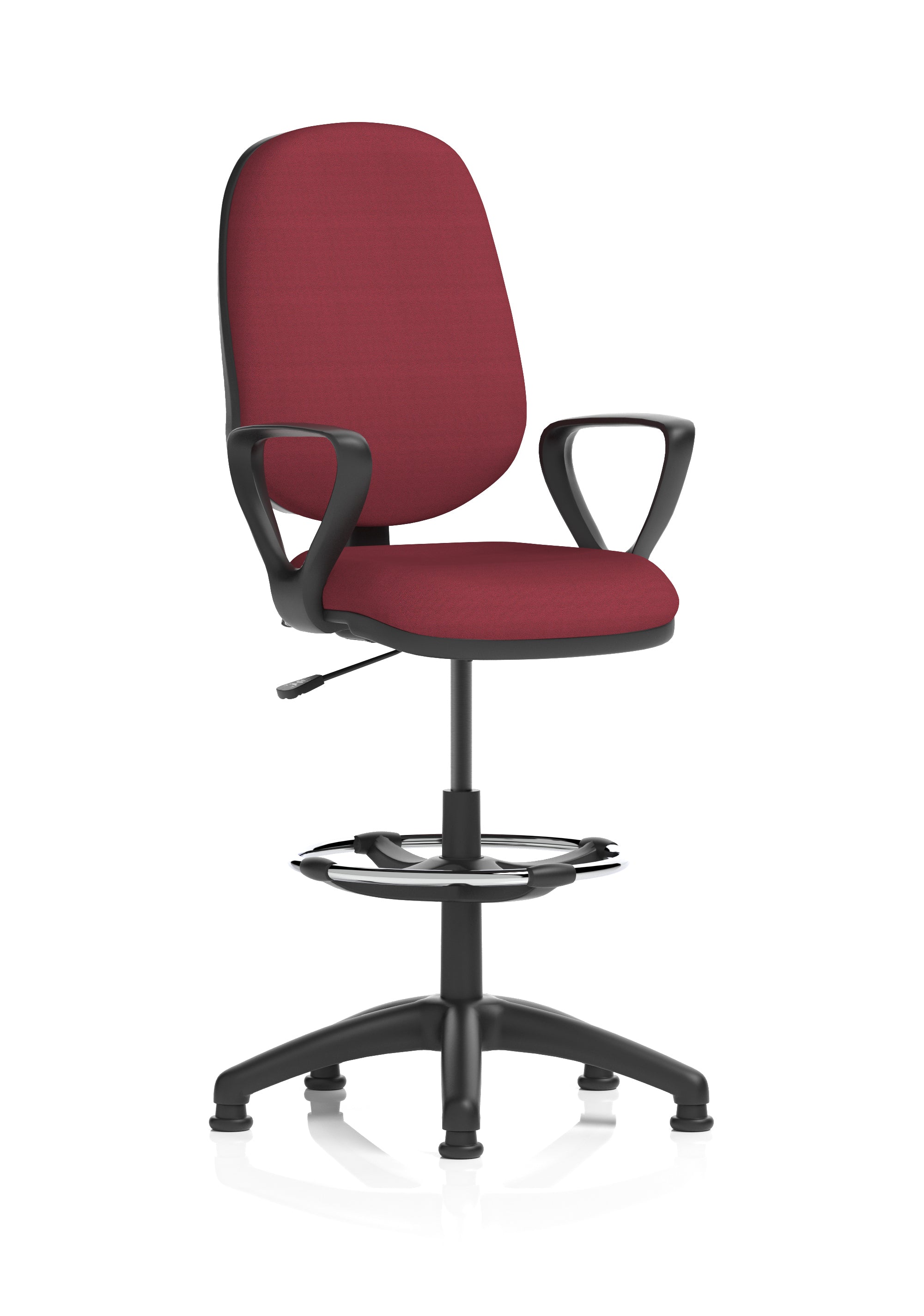 Eclipse Plus I Medium Back Task Operator Office Chair with Hi Rise Draughtsman Kit