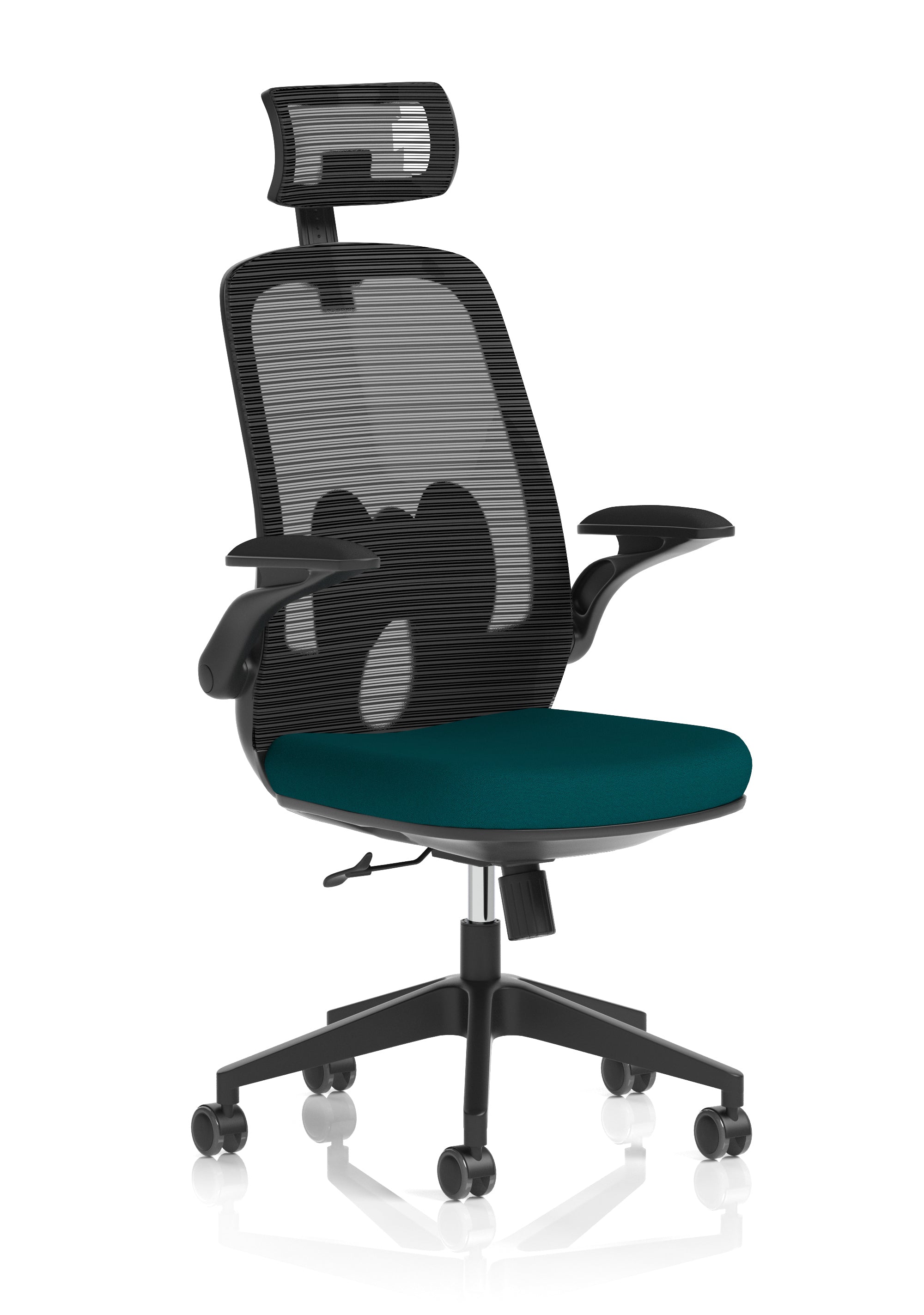 Sigma Executive Mesh Chair With Folding Arms