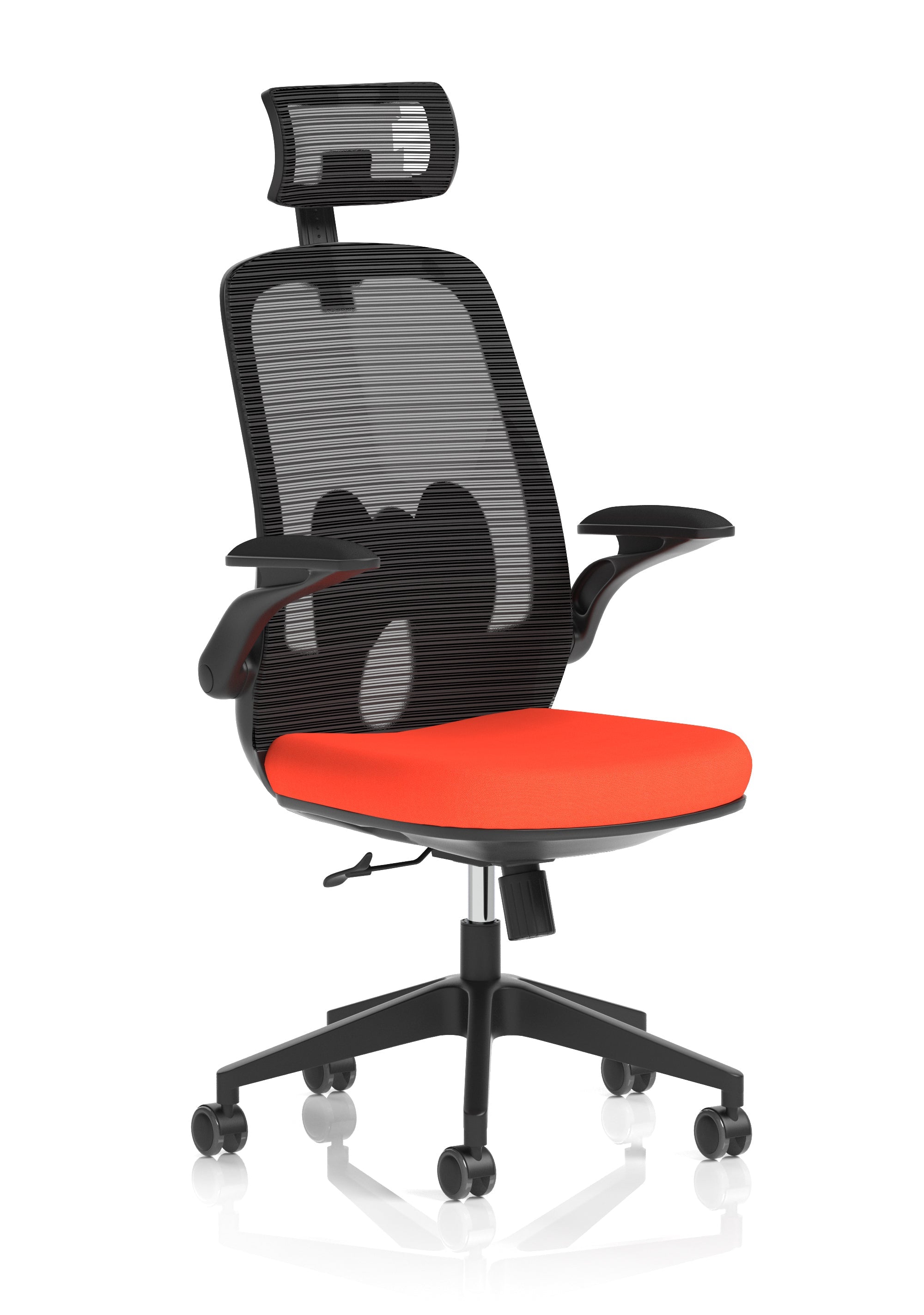 Sigma Executive Mesh Chair With Folding Arms