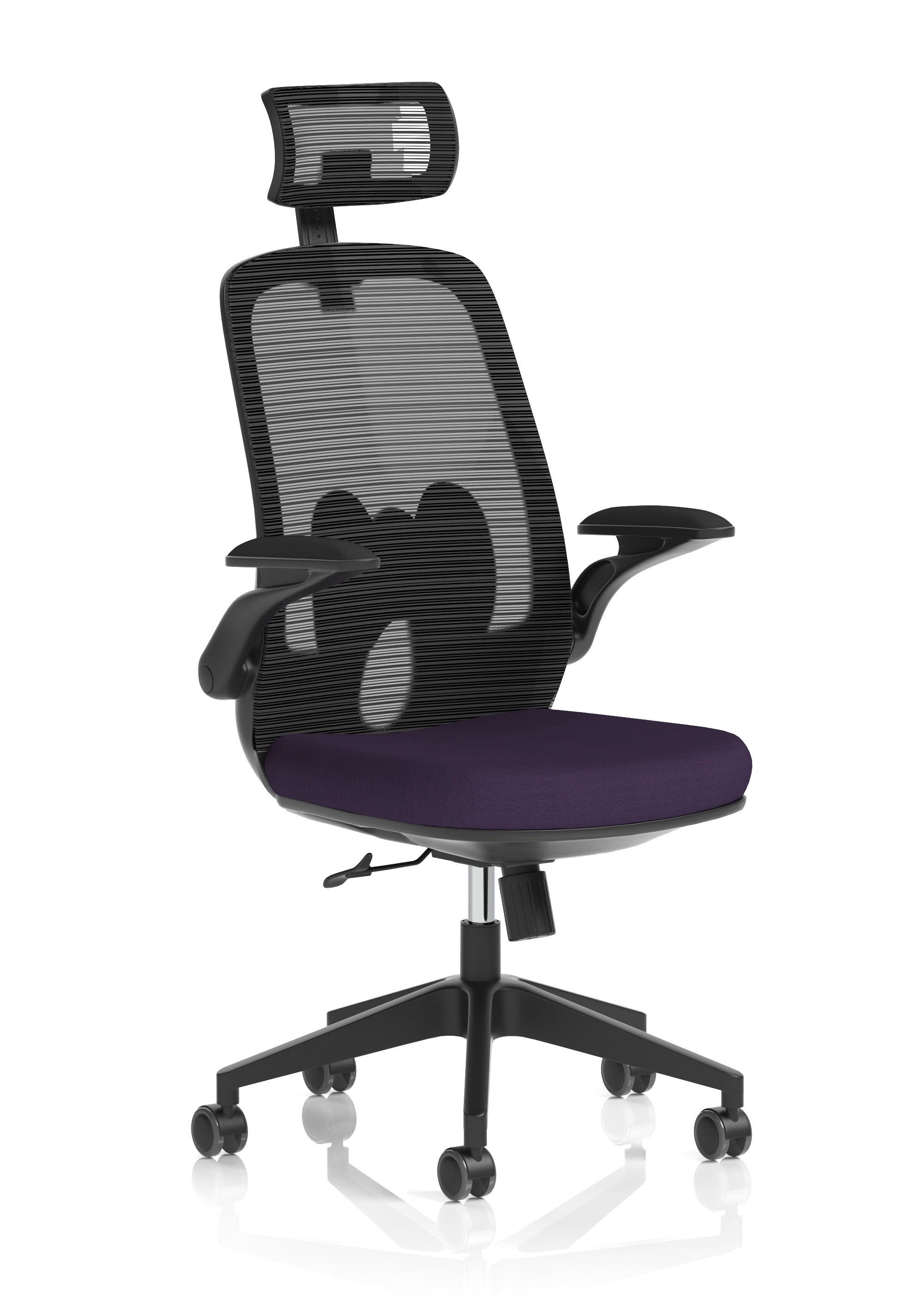 Sigma Executive Mesh Chair With Folding Arms