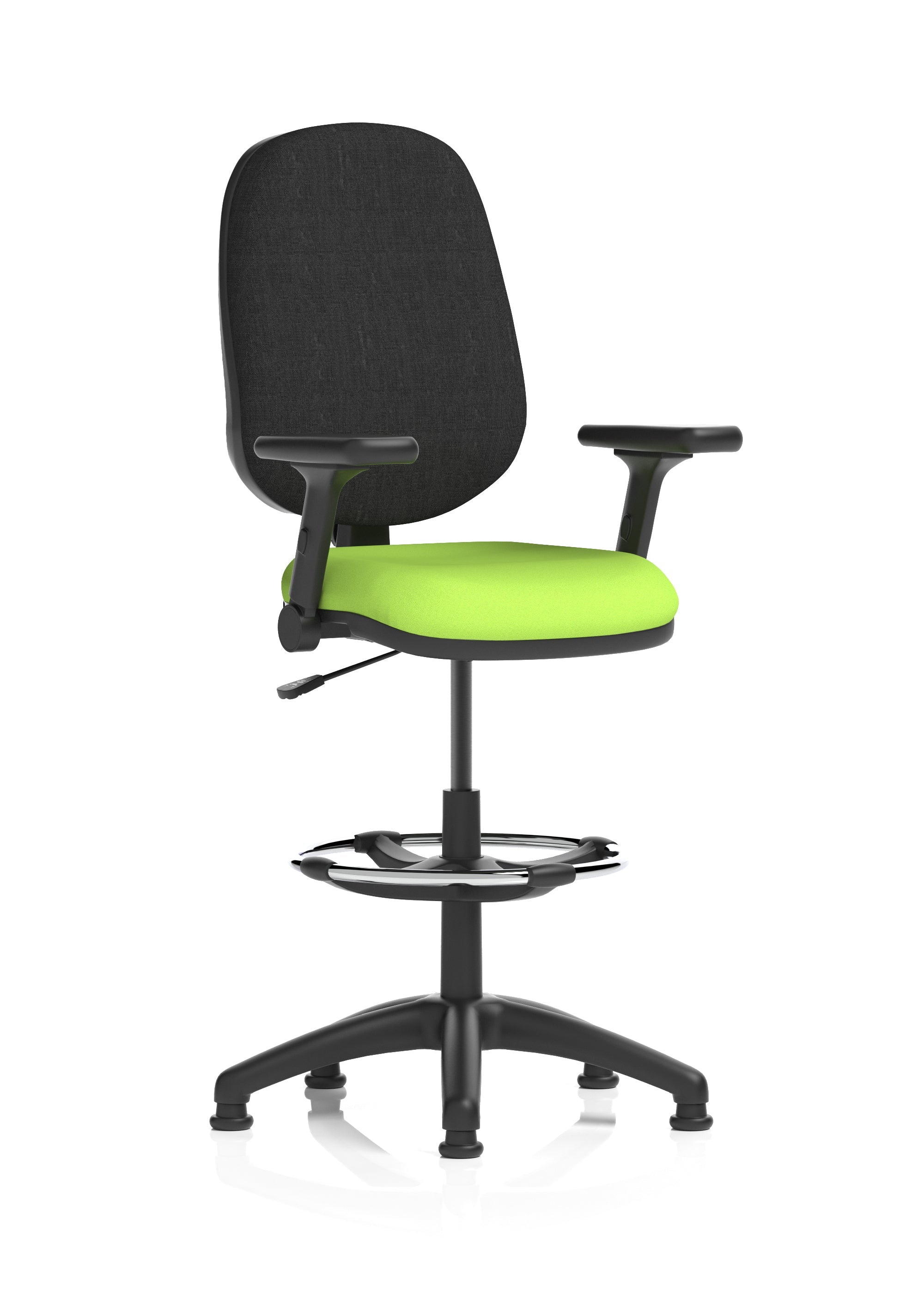 Eclipse Plus I Medium Back Task Operator Office Chair with Hi Rise Draughtsman Kit