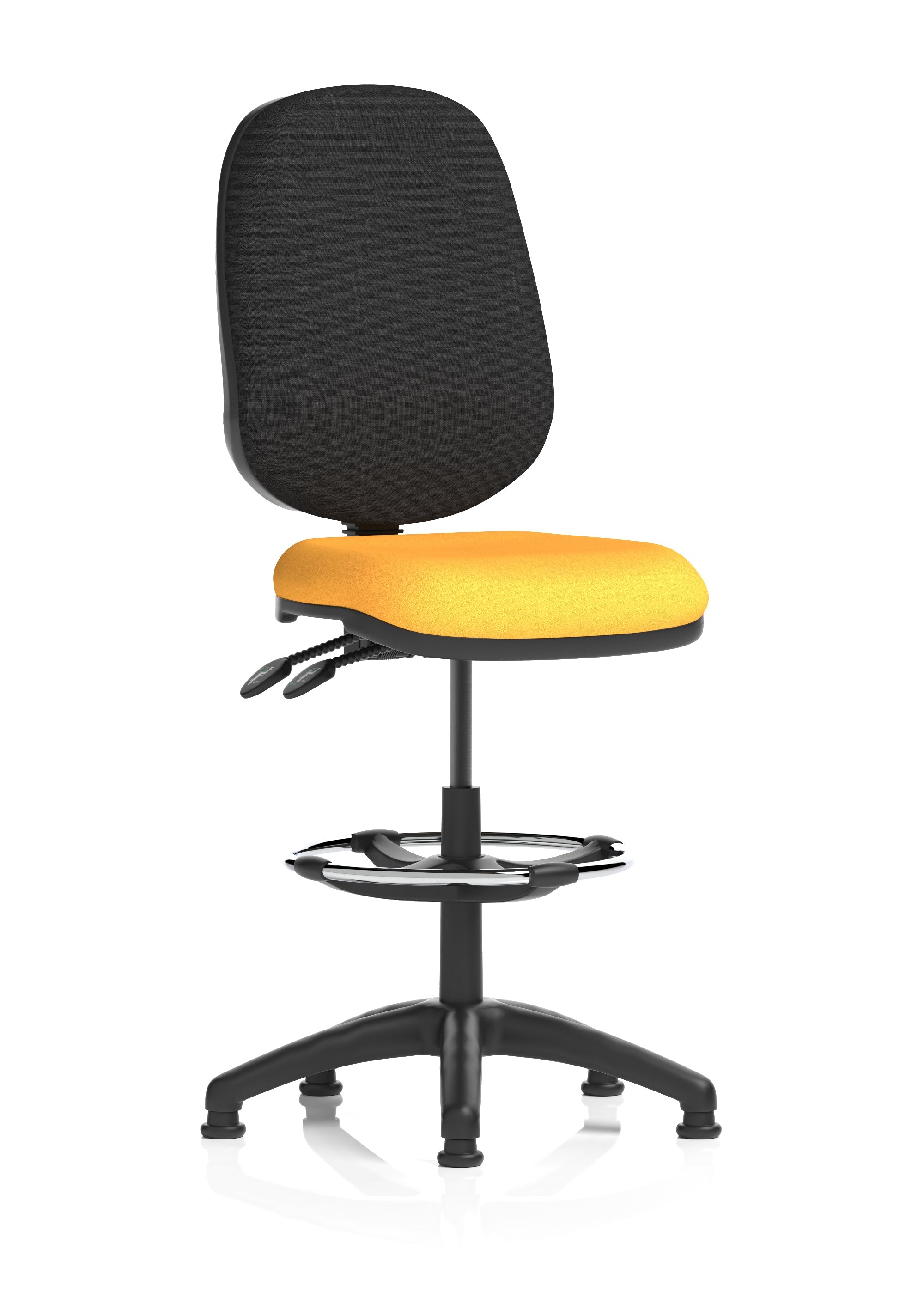 Eclipse Plus II Task Operator Office Chair with Hi Rise Draughtsman Kit