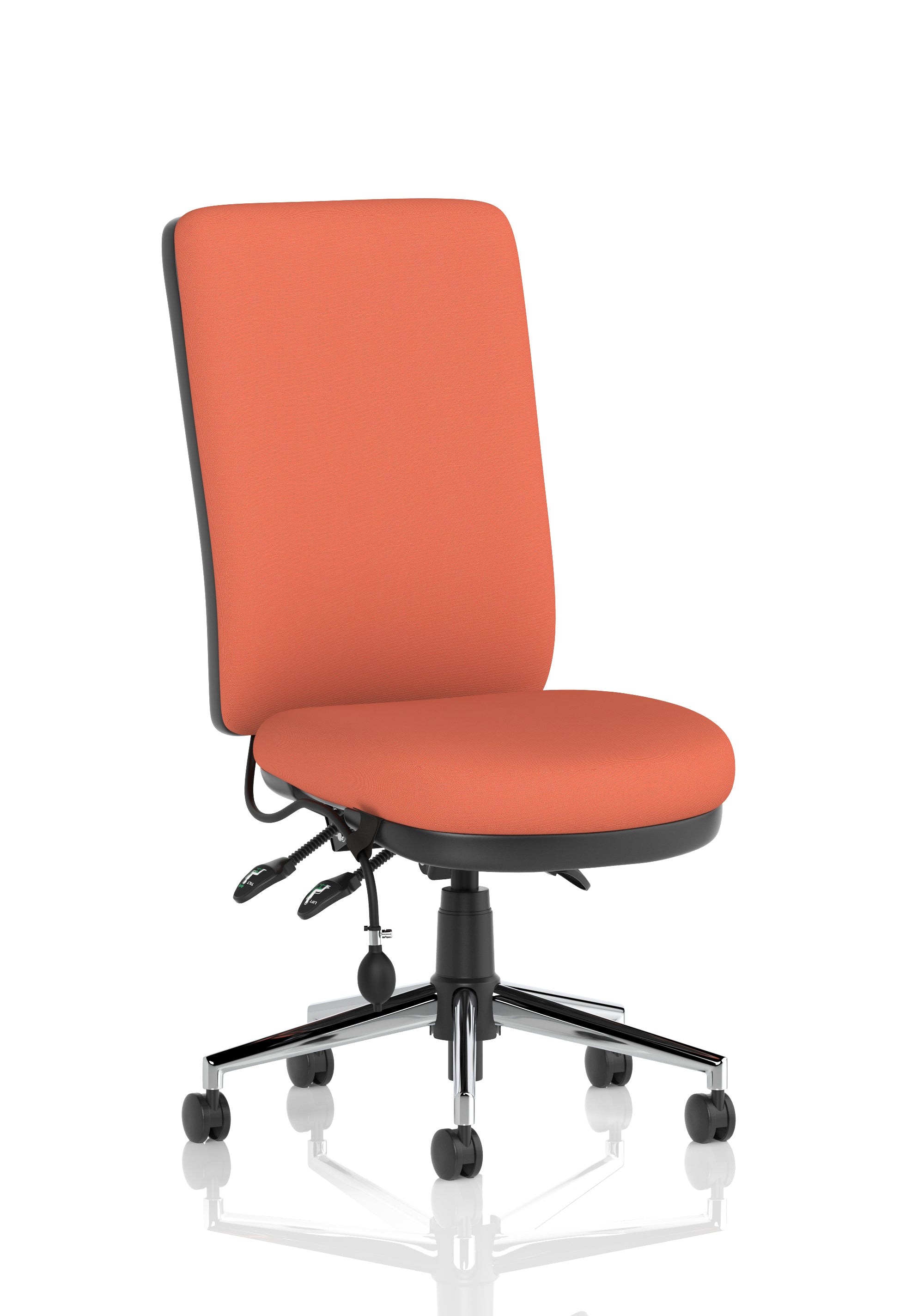 Chiro High Back Task Operator Office Chair In Quest Fabric