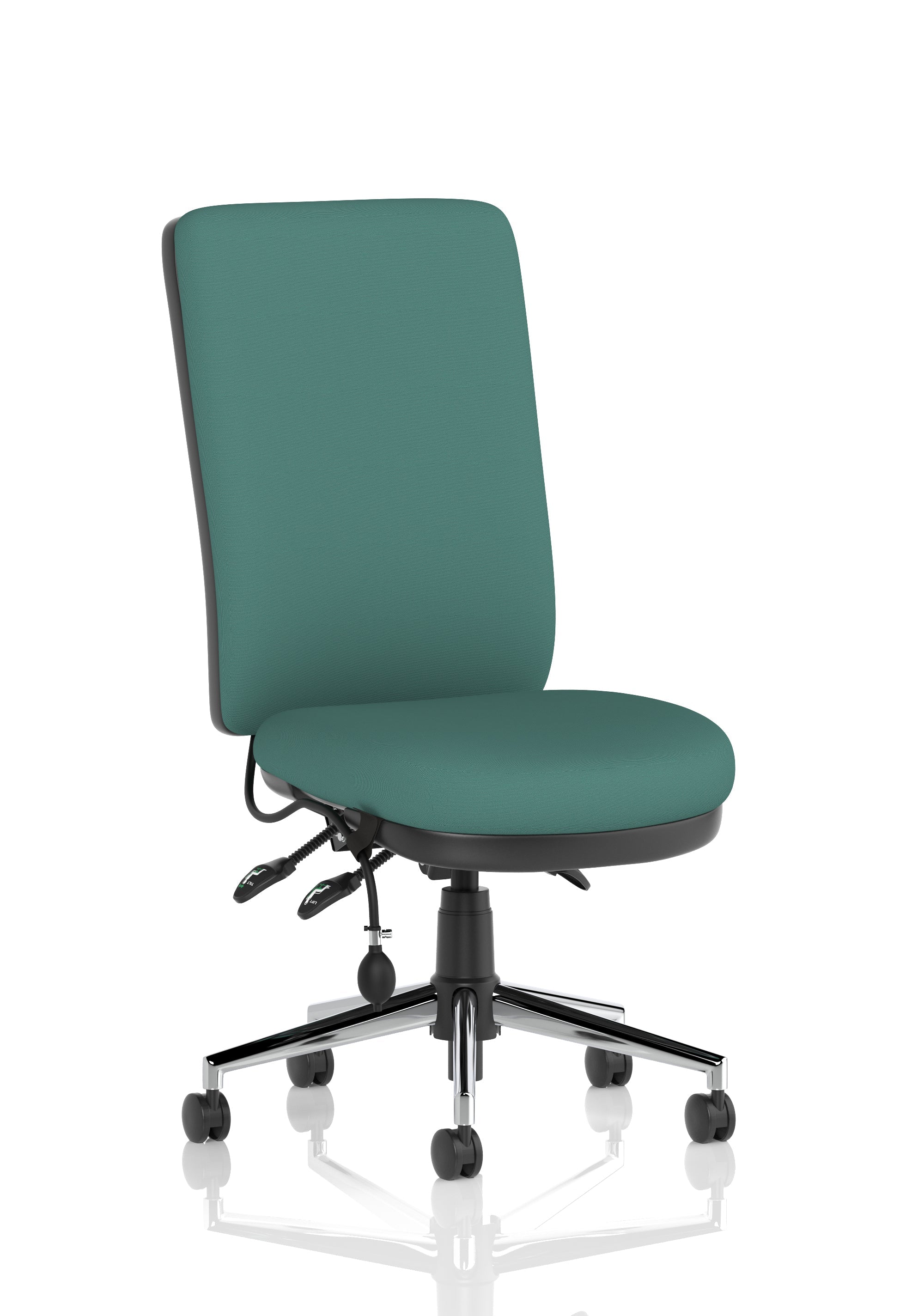 Chiro High Back Task Operator Office Chair In Quest Fabric