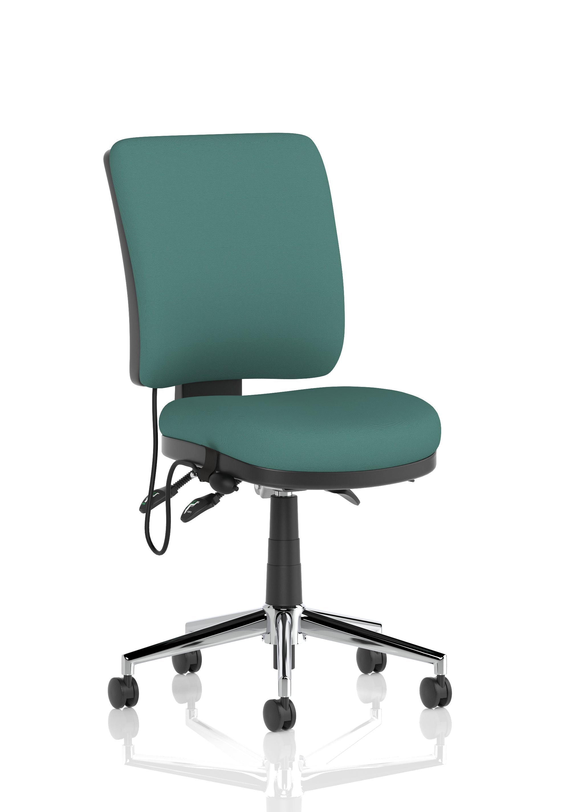 Chiro Medium Back Task Operator Office Chair In Quest Fabric