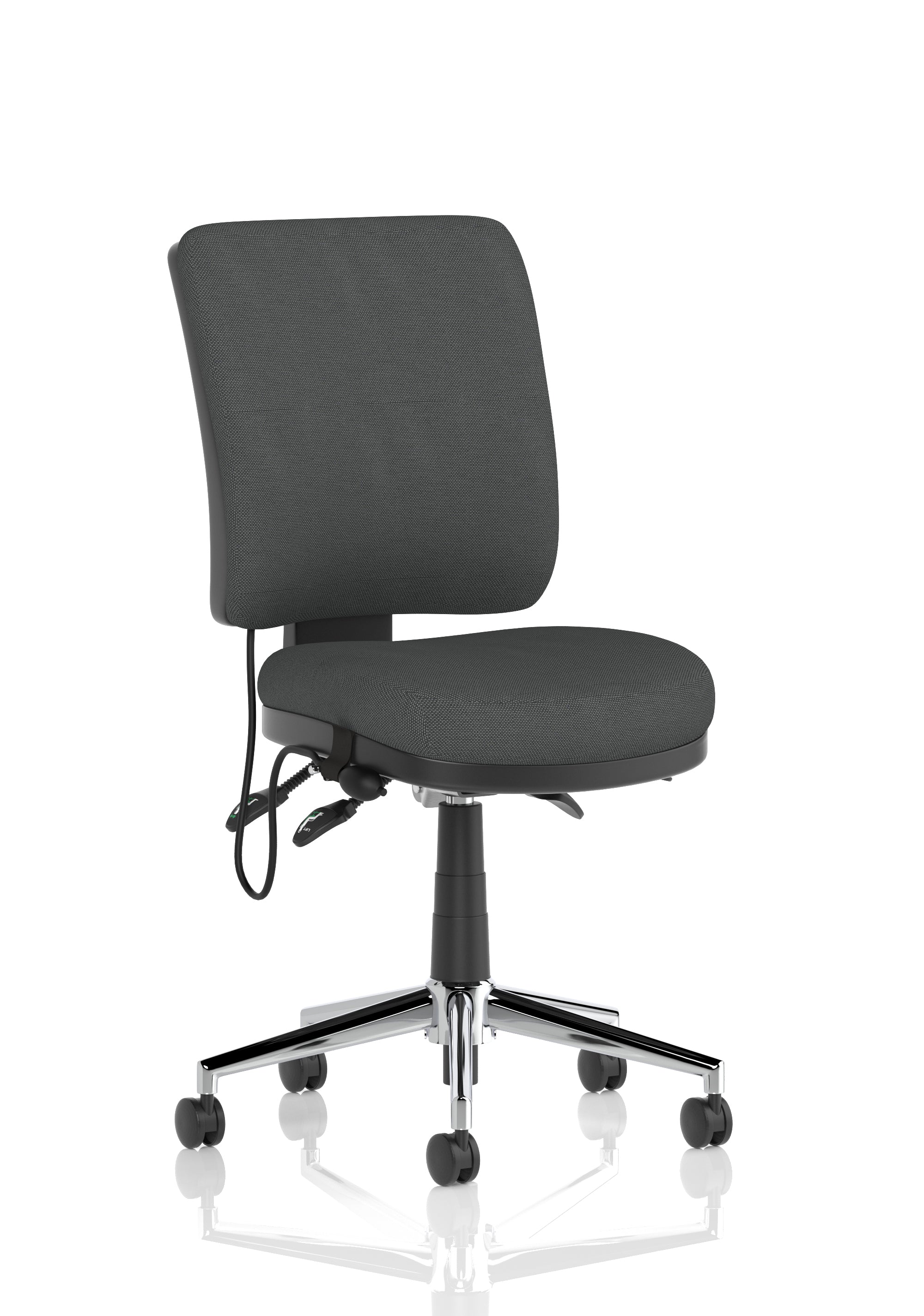 Chiro Medium Back Task Operator Office Chair In Quest Fabric