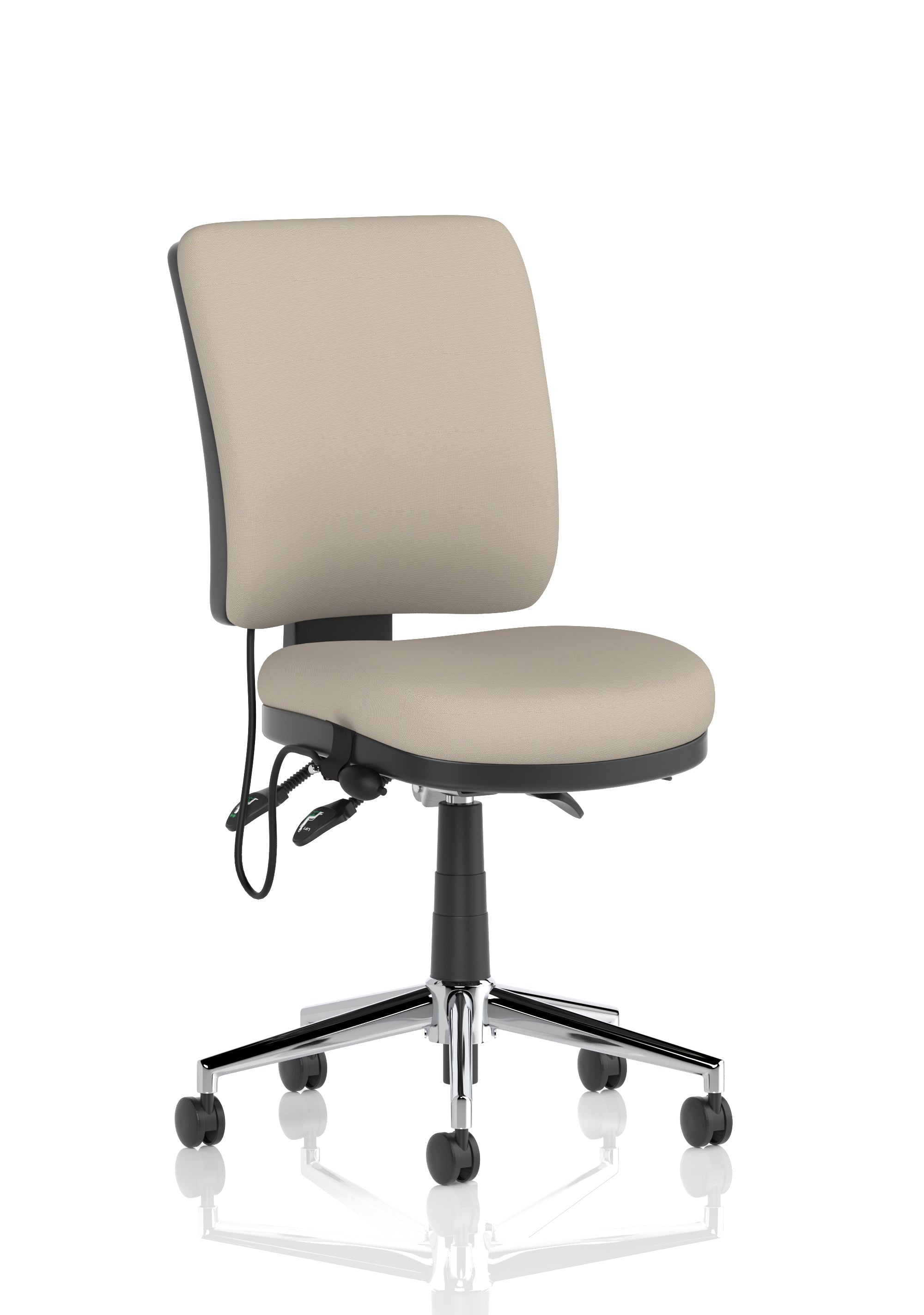 Chiro Medium Back Task Operator Office Chair In Quest Fabric