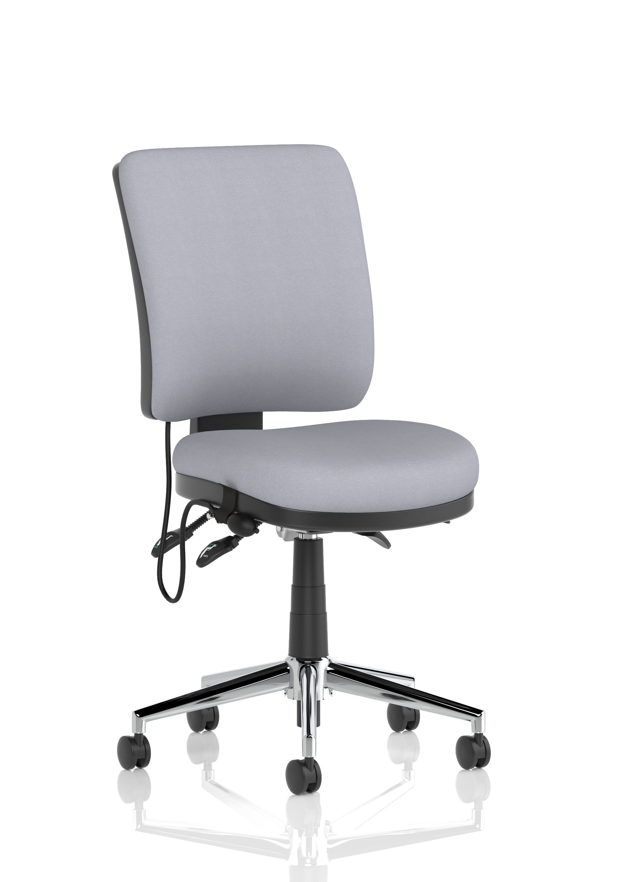 Chiro Medium Back Task Operator Office Chair In Quest Fabric