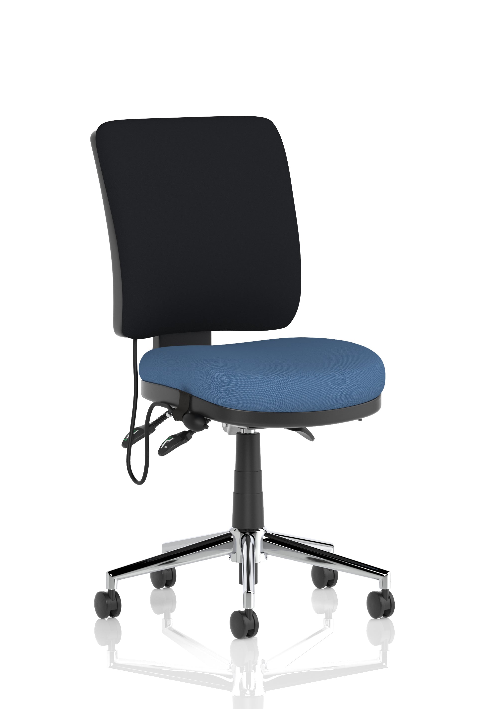 Chiro Medium Back Task Operator Office Chair In Quest Fabric
