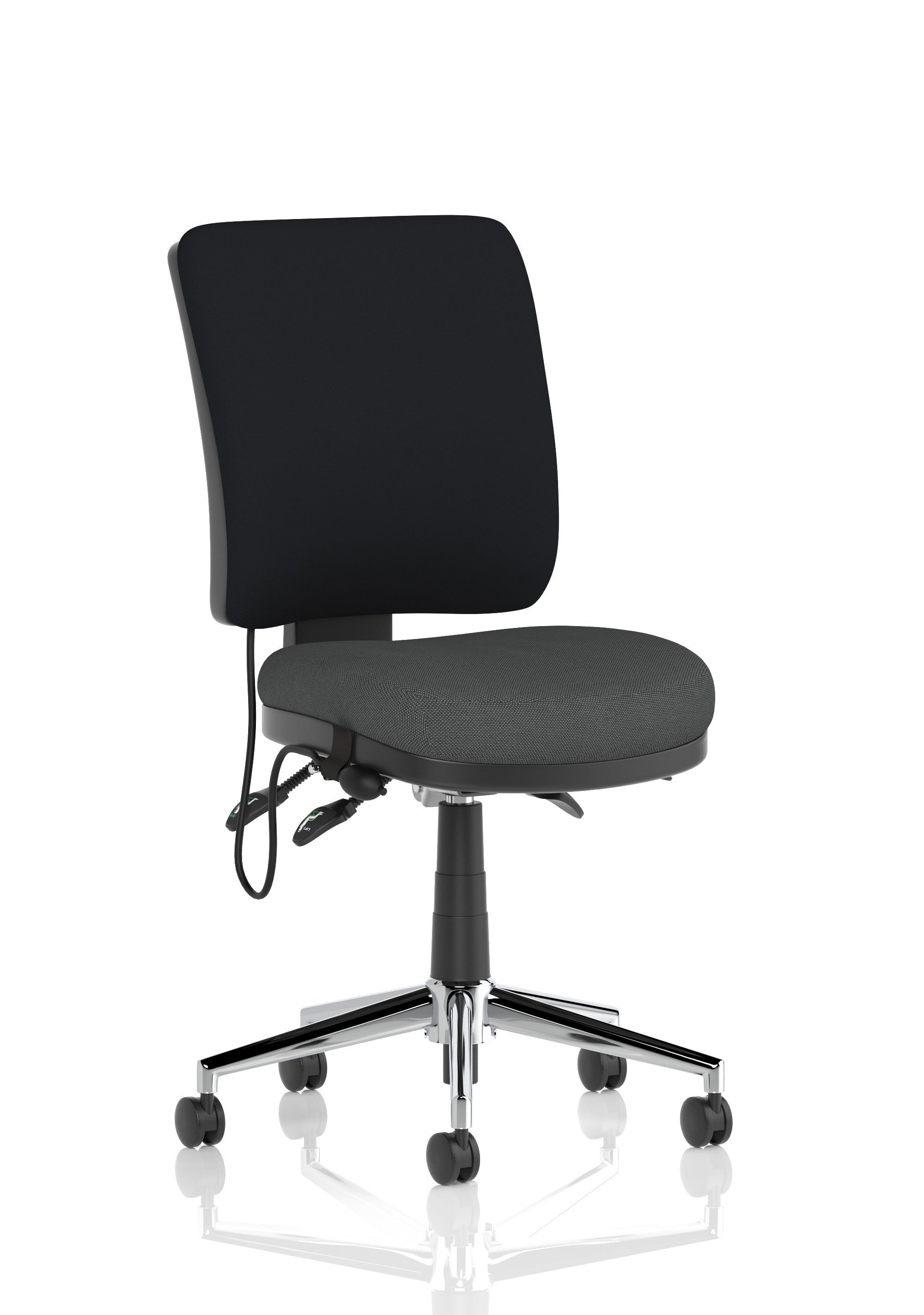 Chiro Medium Back Task Operator Office Chair In Quest Fabric