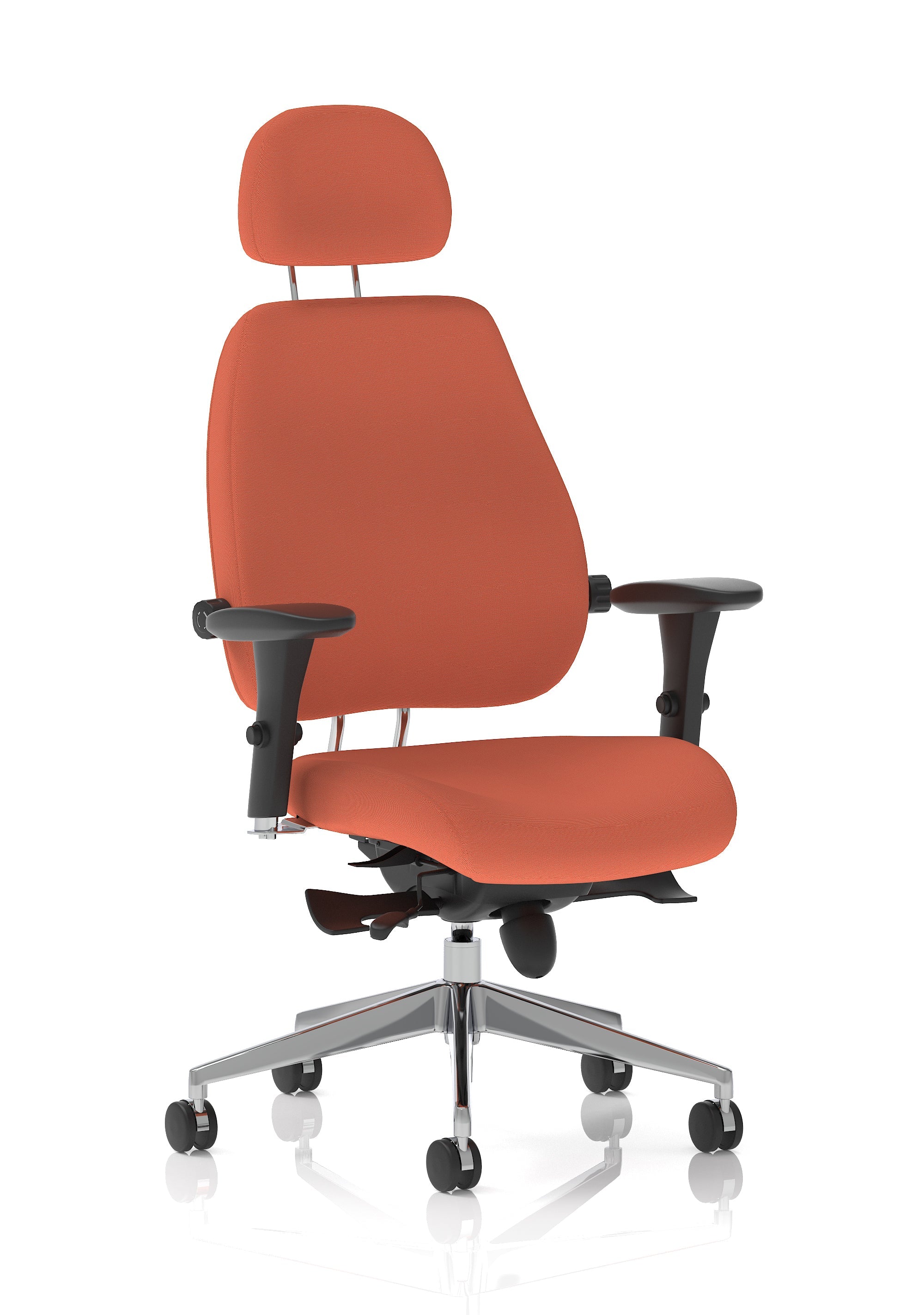 Chiro Plus Ultimate High Back Ergonomic Posture Chair with Arms and Headrest