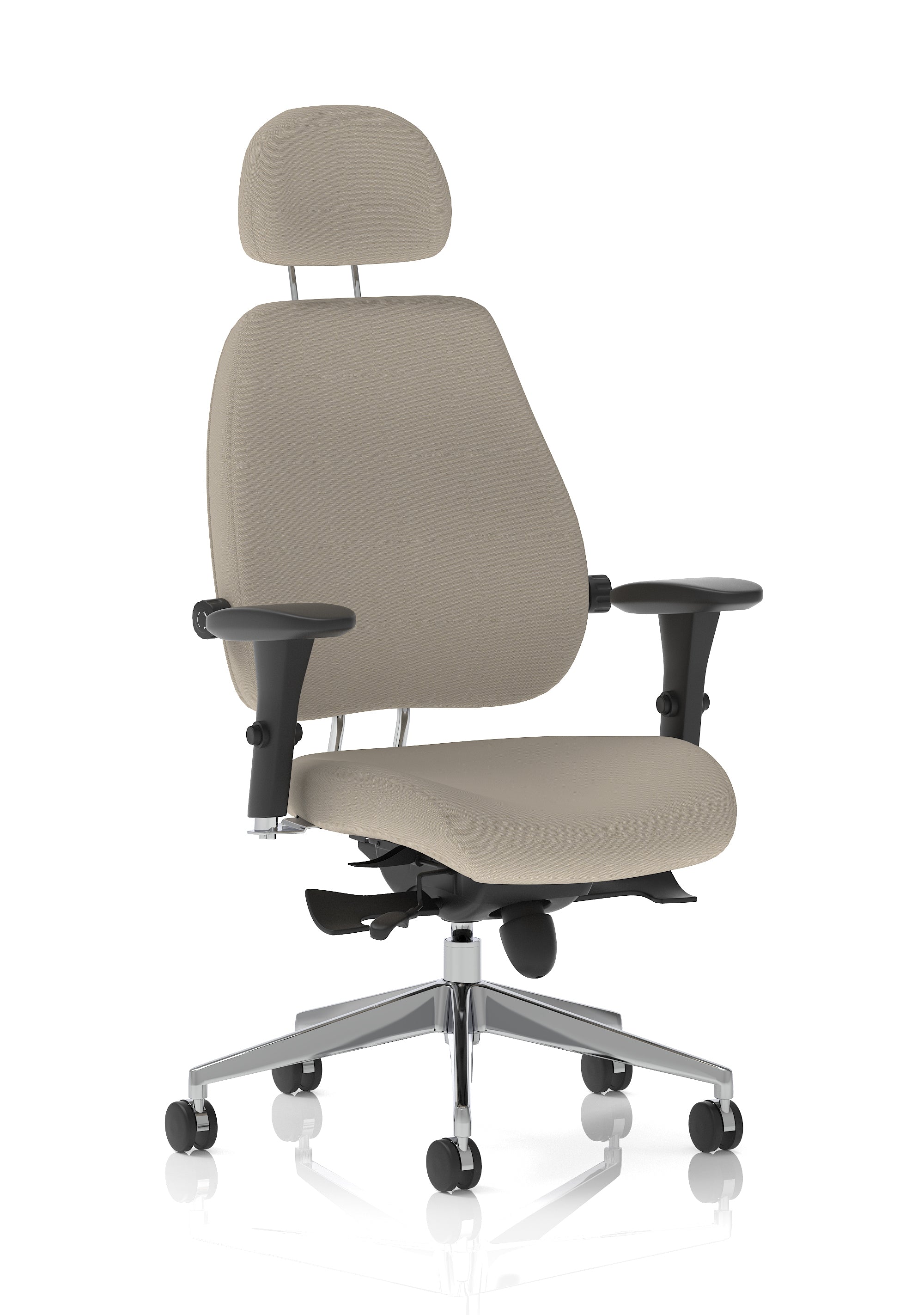 Chiro Plus Ultimate High Back Ergonomic Posture Chair with Arms and Headrest