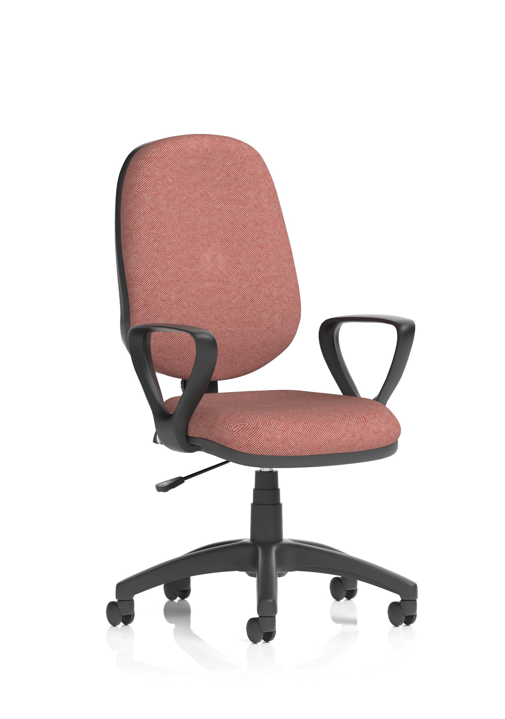 Eclipse Plus I Medium Back Task Operator Office Chair In Quest And Rivet Fabric