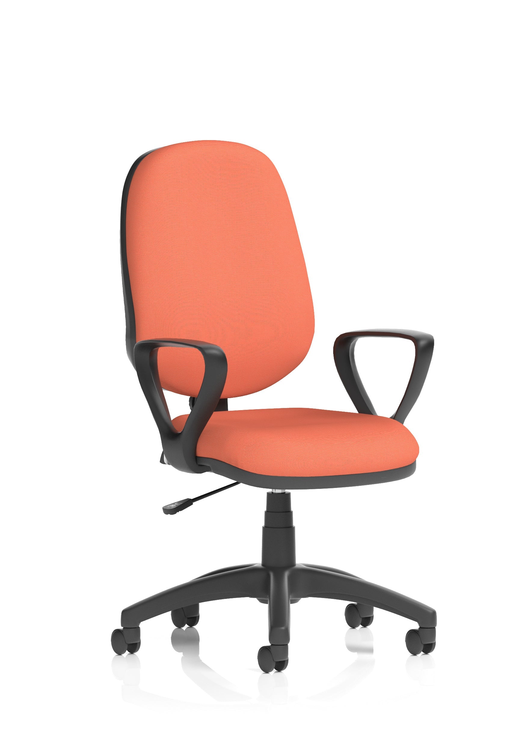Eclipse Plus I Medium Back Task Operator Office Chair In Quest And Rivet Fabric