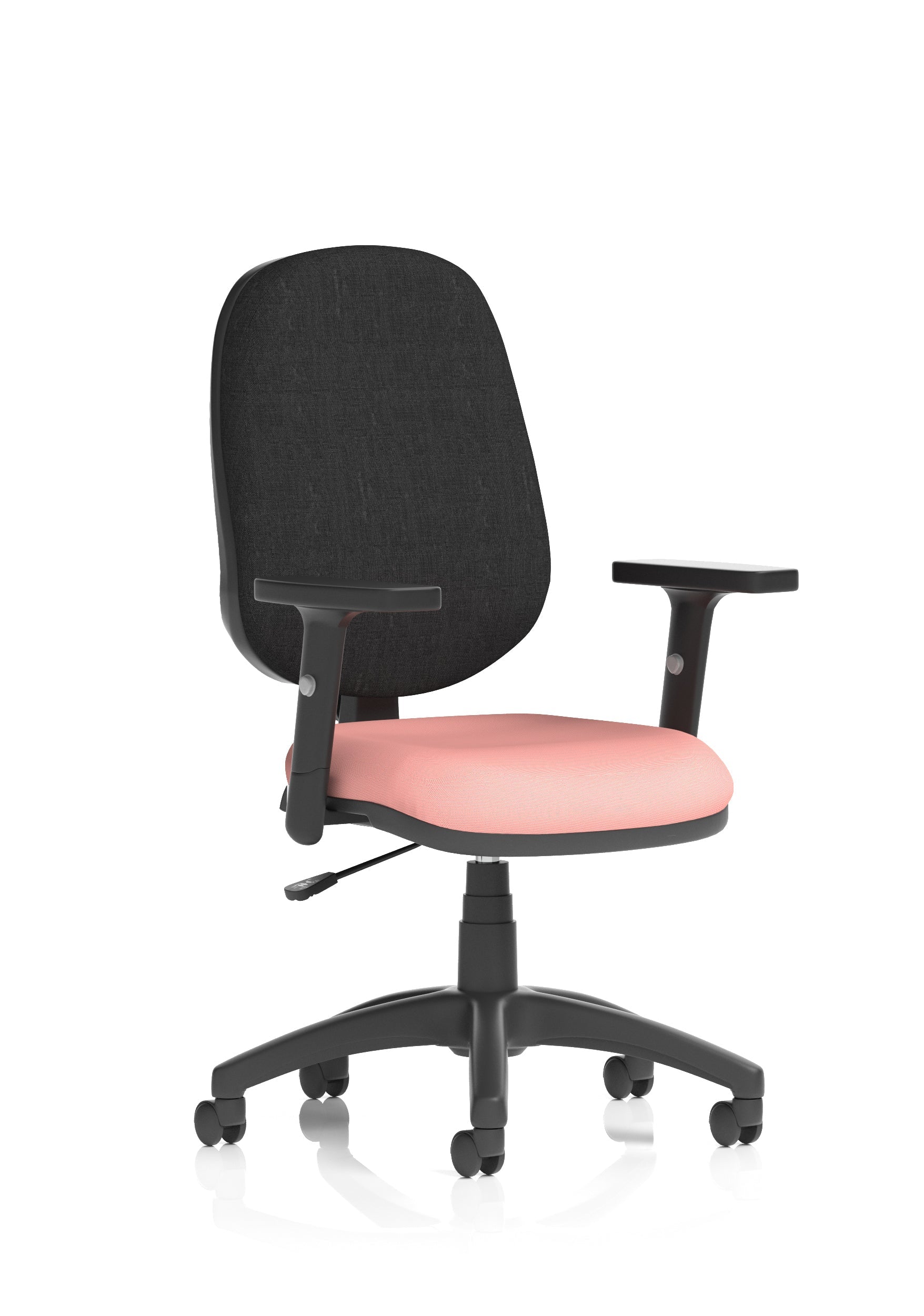 Eclipse Plus I Medium Back Task Operator Office Chair In Quest And Rivet Fabric