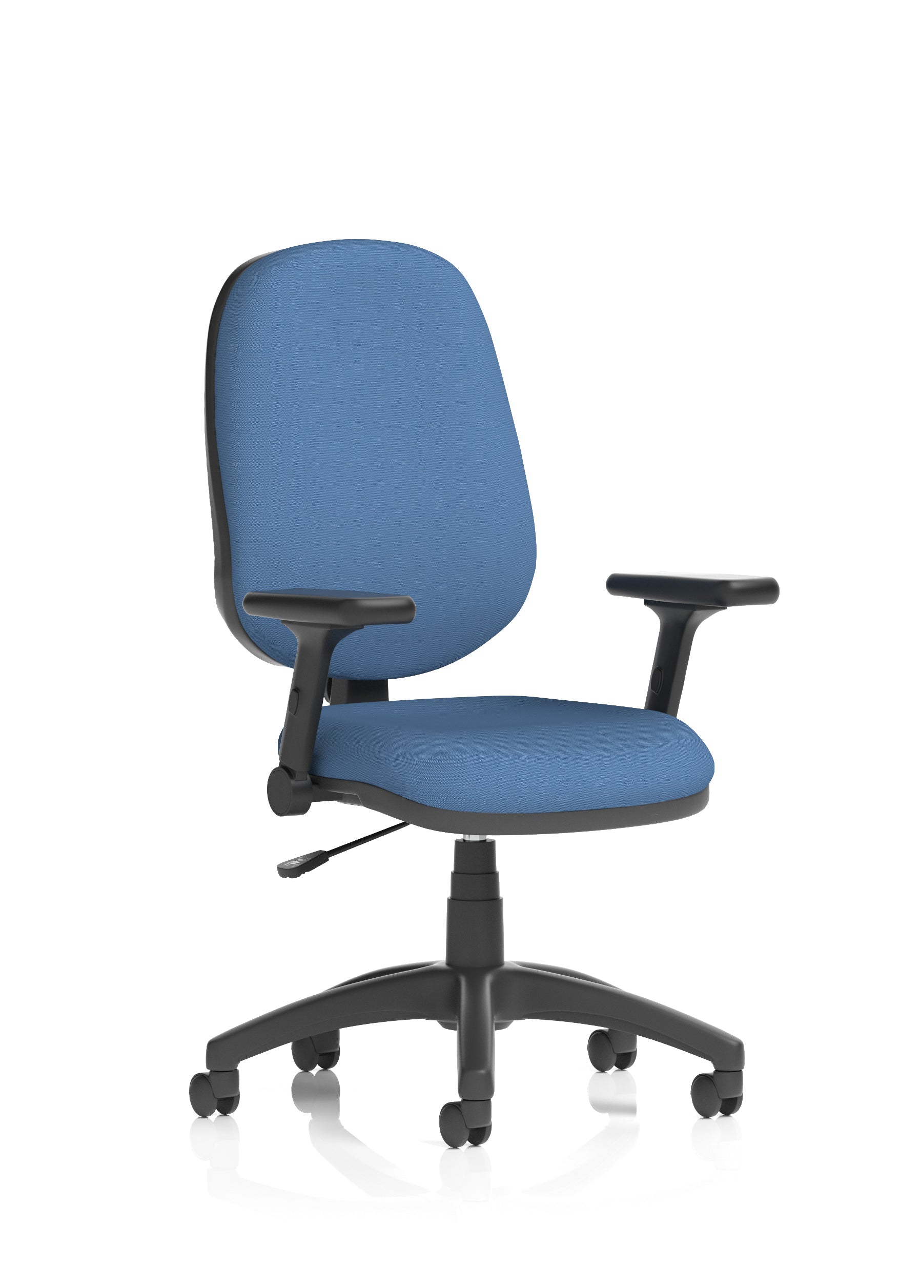 Eclipse Plus I Medium Back Task Operator Office Chair In Quest And Rivet Fabric