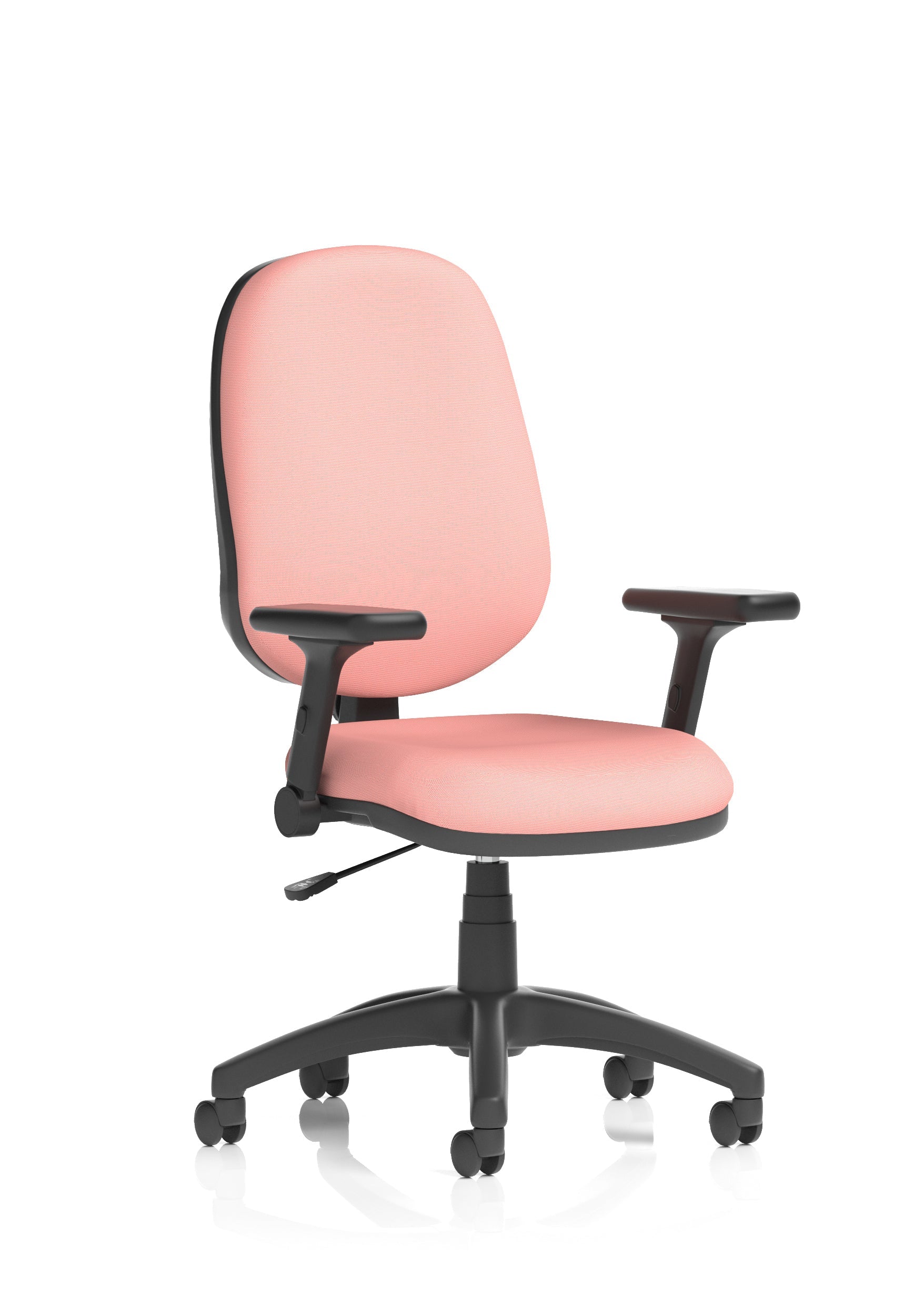 Eclipse Plus I Medium Back Task Operator Office Chair In Quest And Rivet Fabric