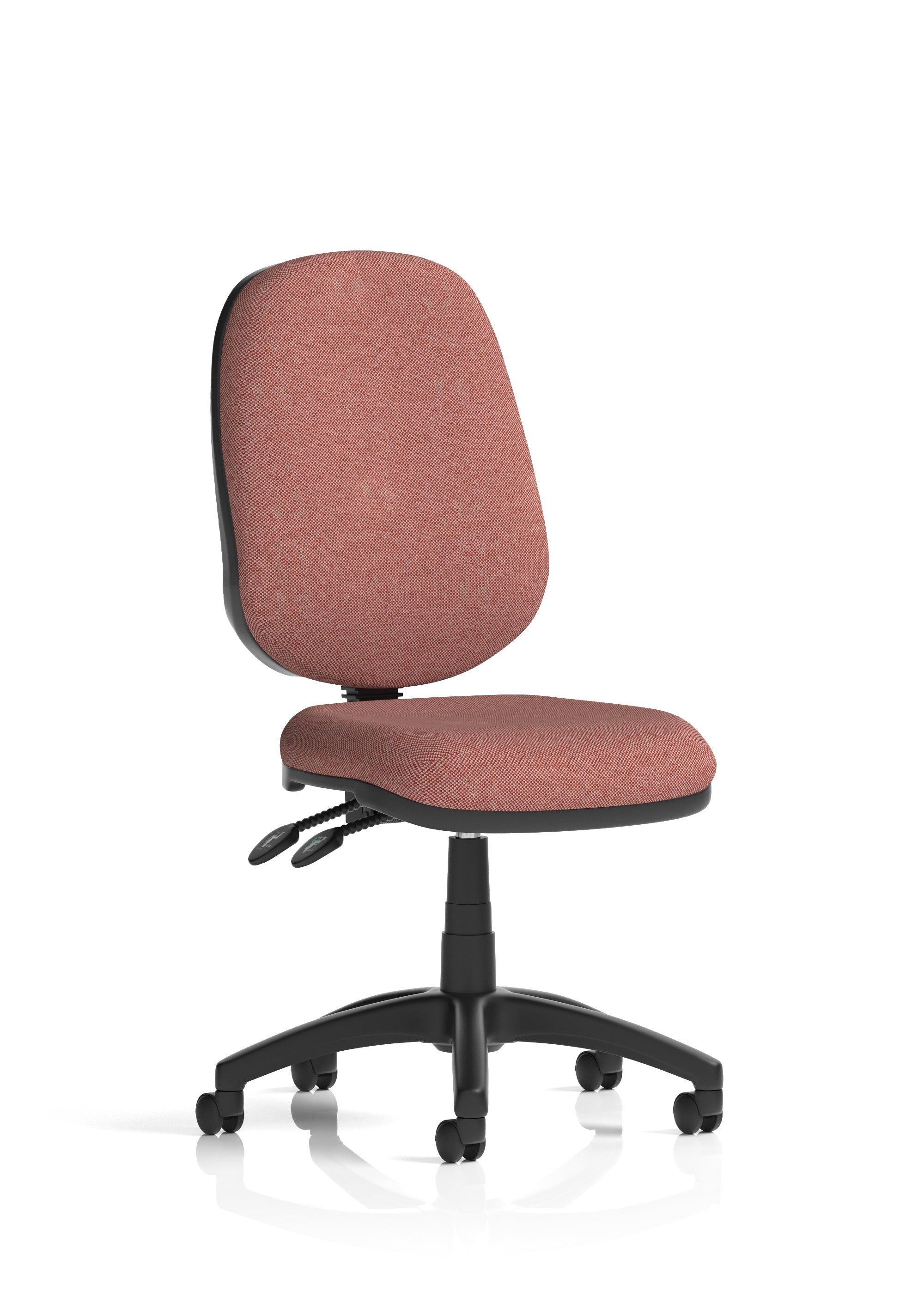 Eclipse Plus II Medium Back Task Operator Office Chair In Quest And Rivet Fabric
